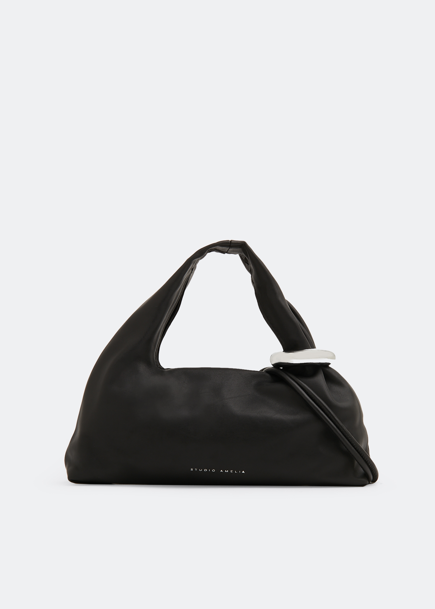 

Helium mini hobo bag, Black