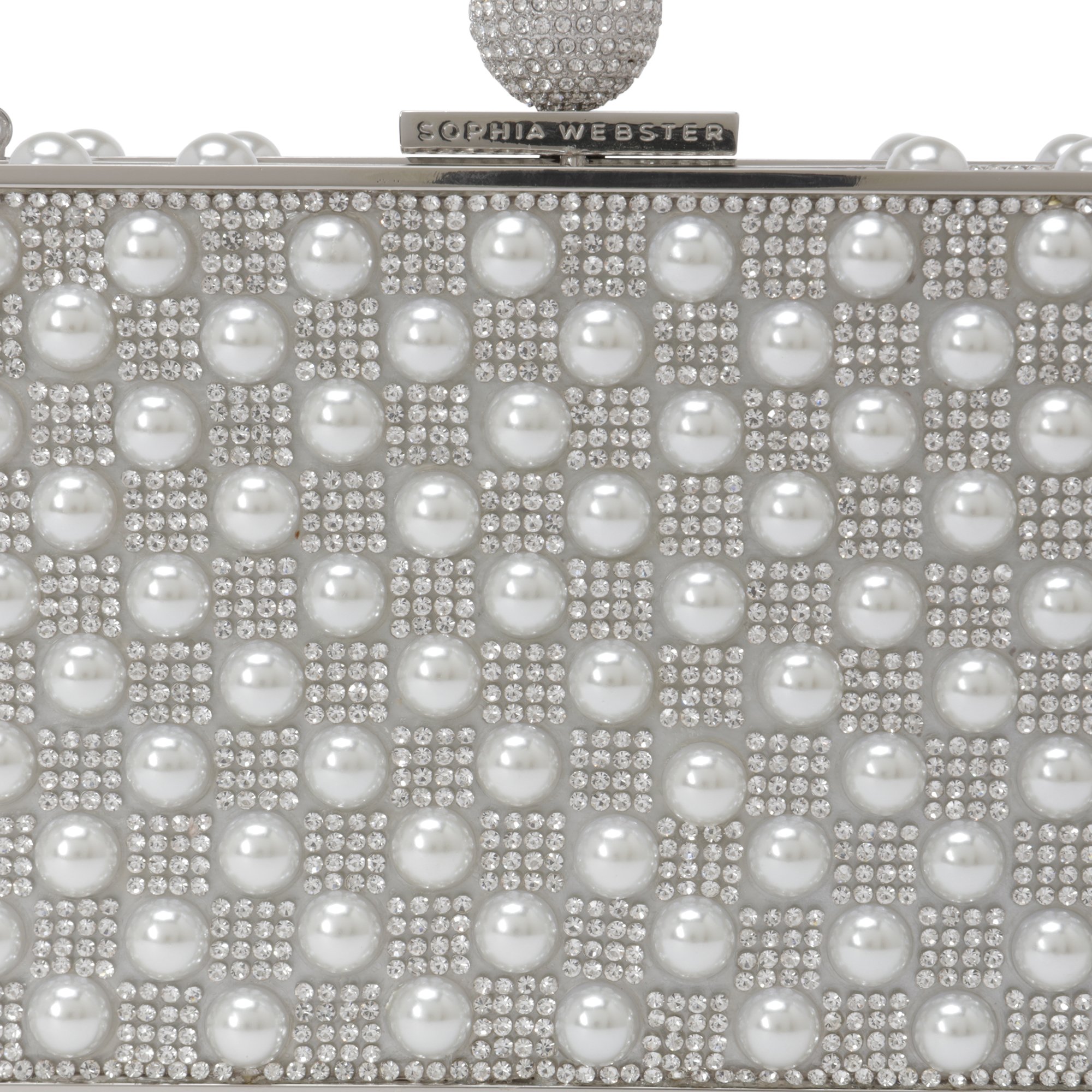 

Clara clutch, Silver