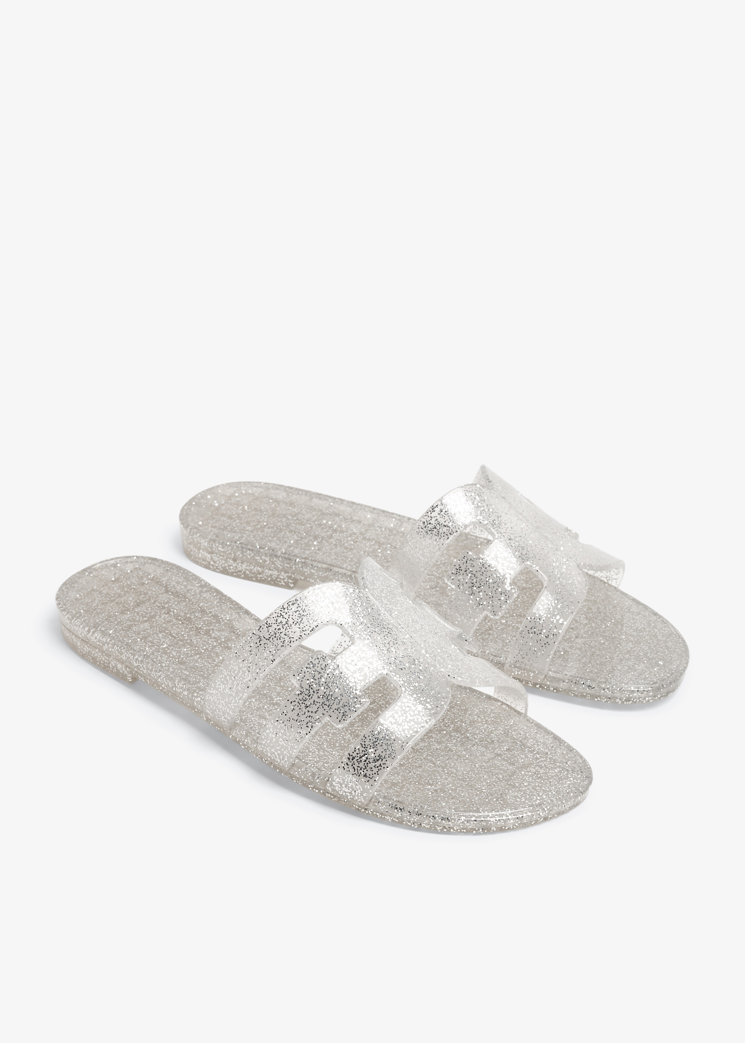 Sam Edelman Bay jelly sandals for Women Silver in UAE Level Shoes