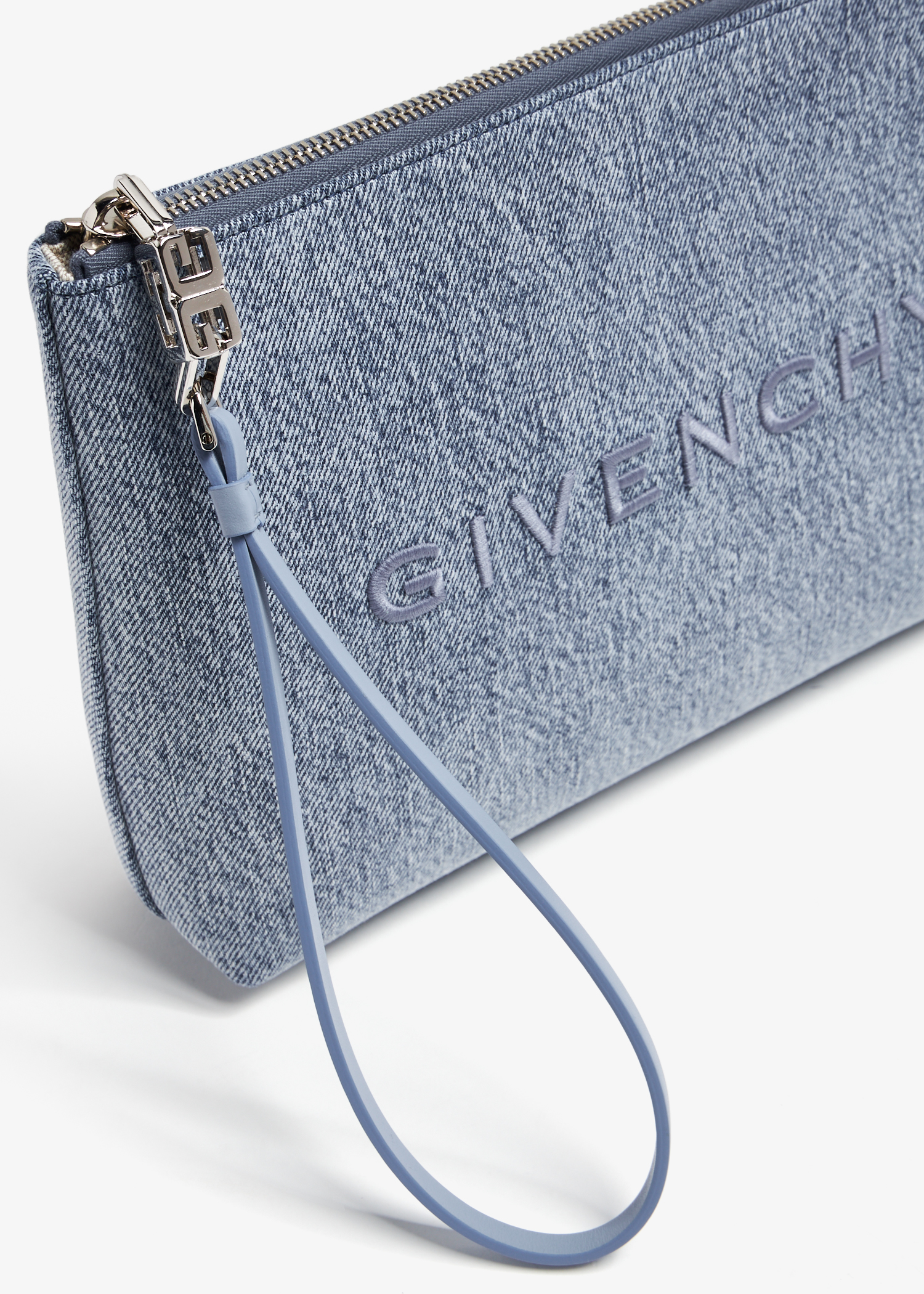 

Denim travel pouch, Blue