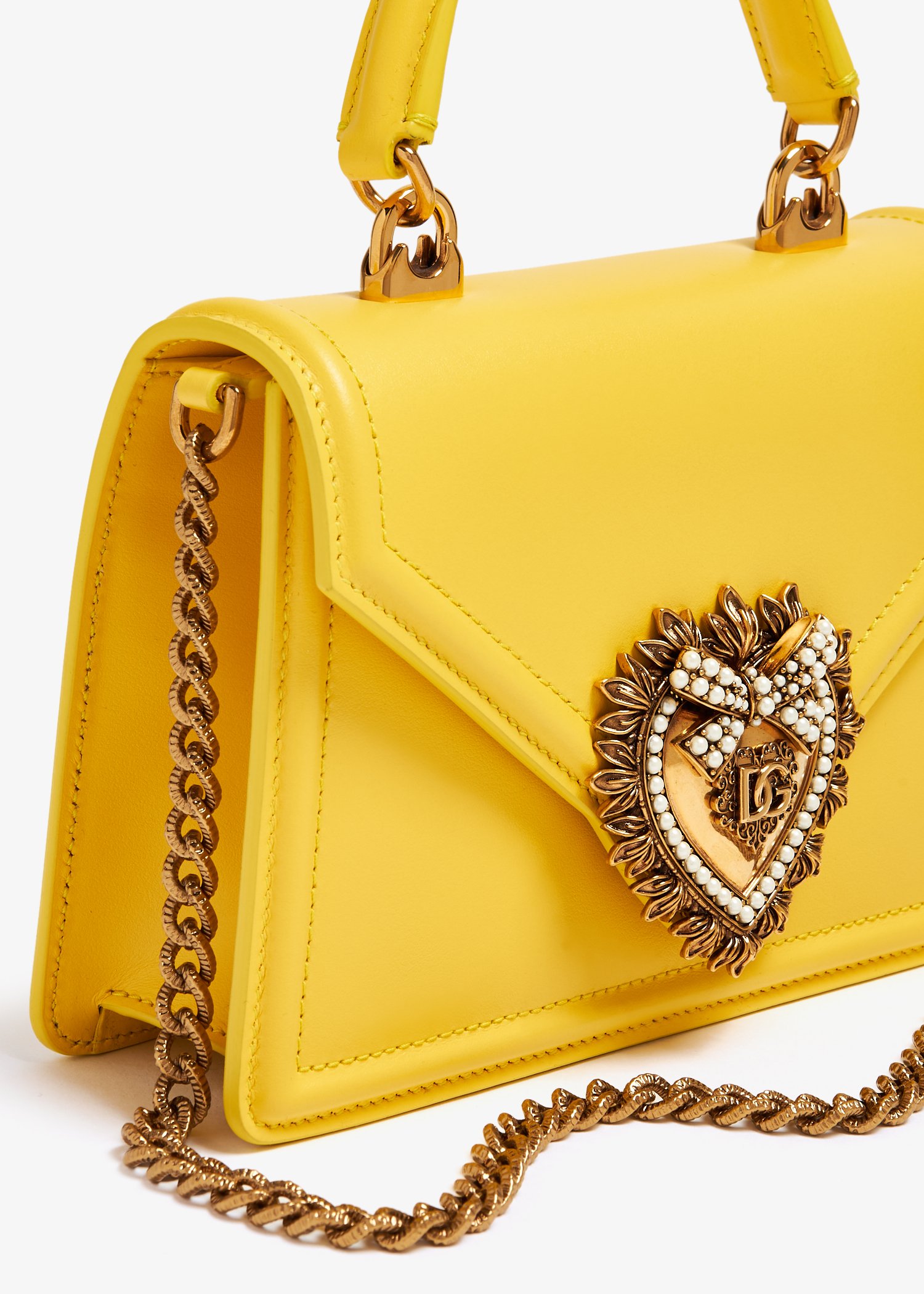 Dolce and outlet gabbana yellow bag