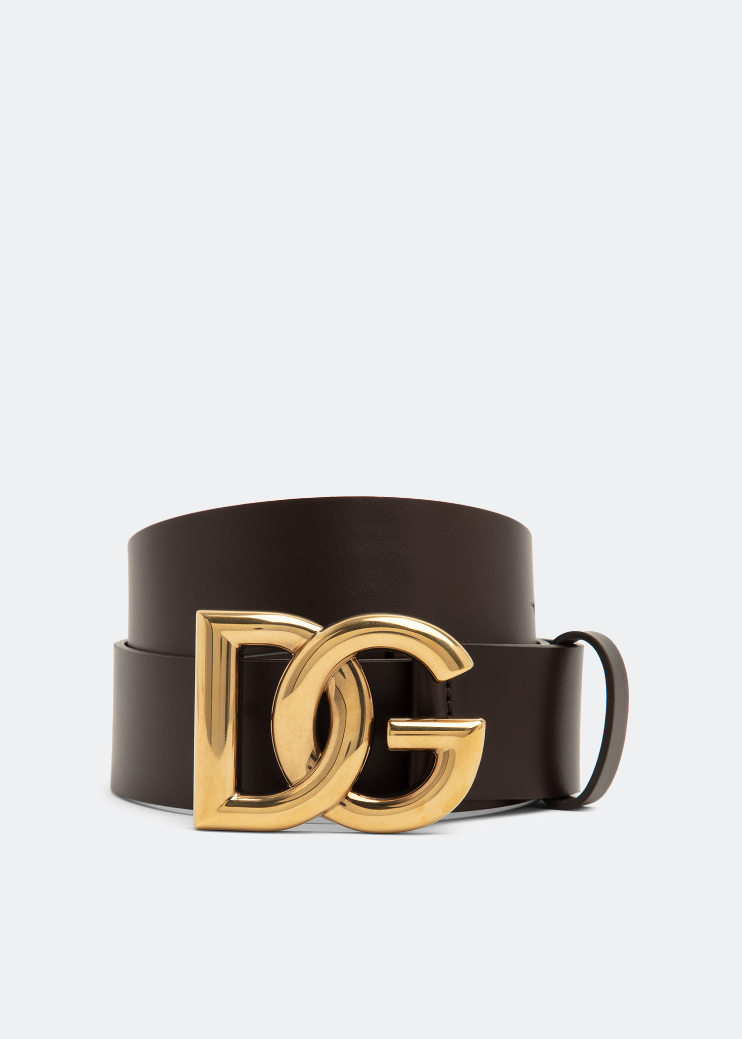 

DG crossover logo belt, Brown