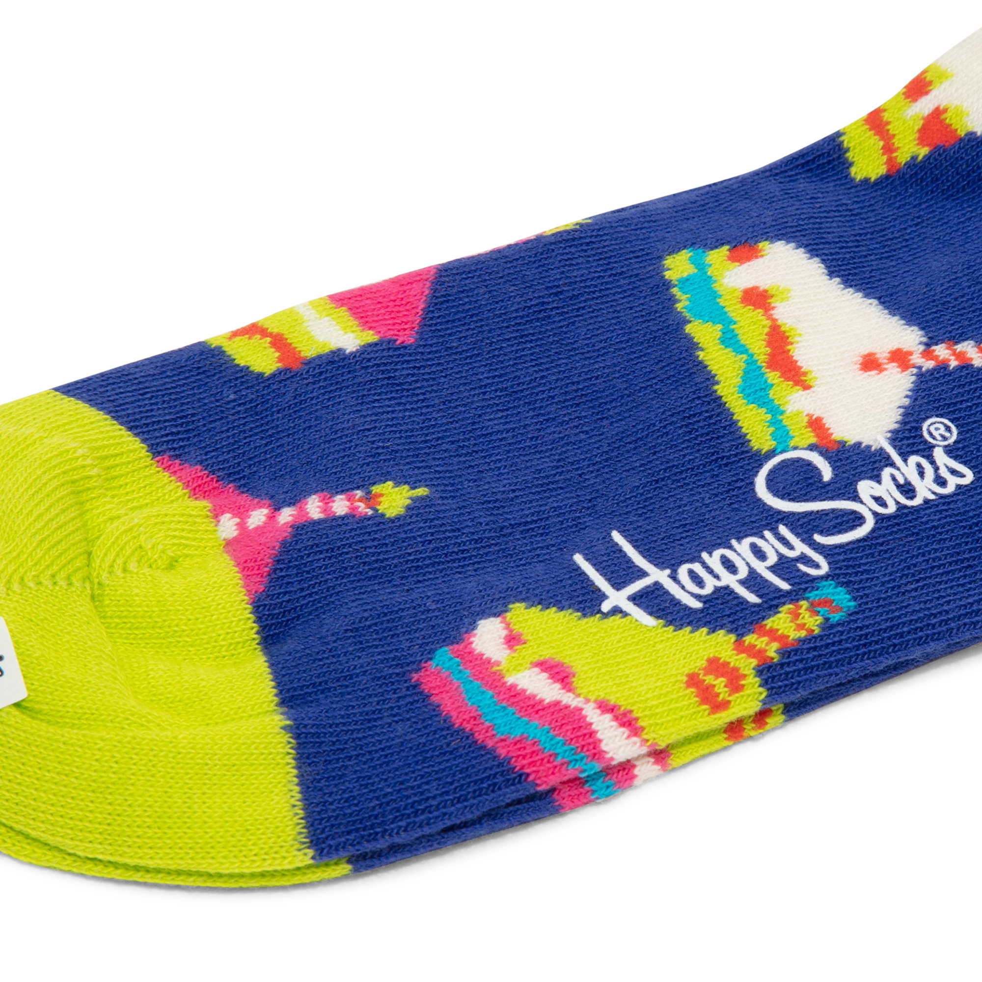 

Birthday Cake Crew socks, Blue