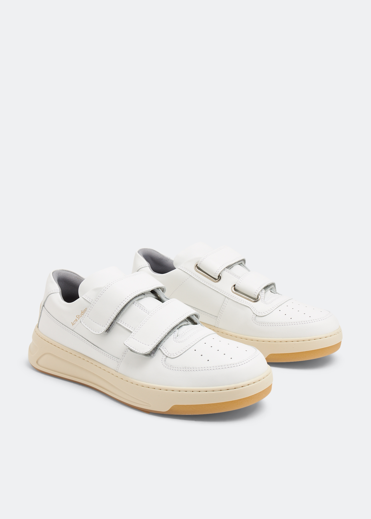 Acne Studios - Velcro strap sneakers - White