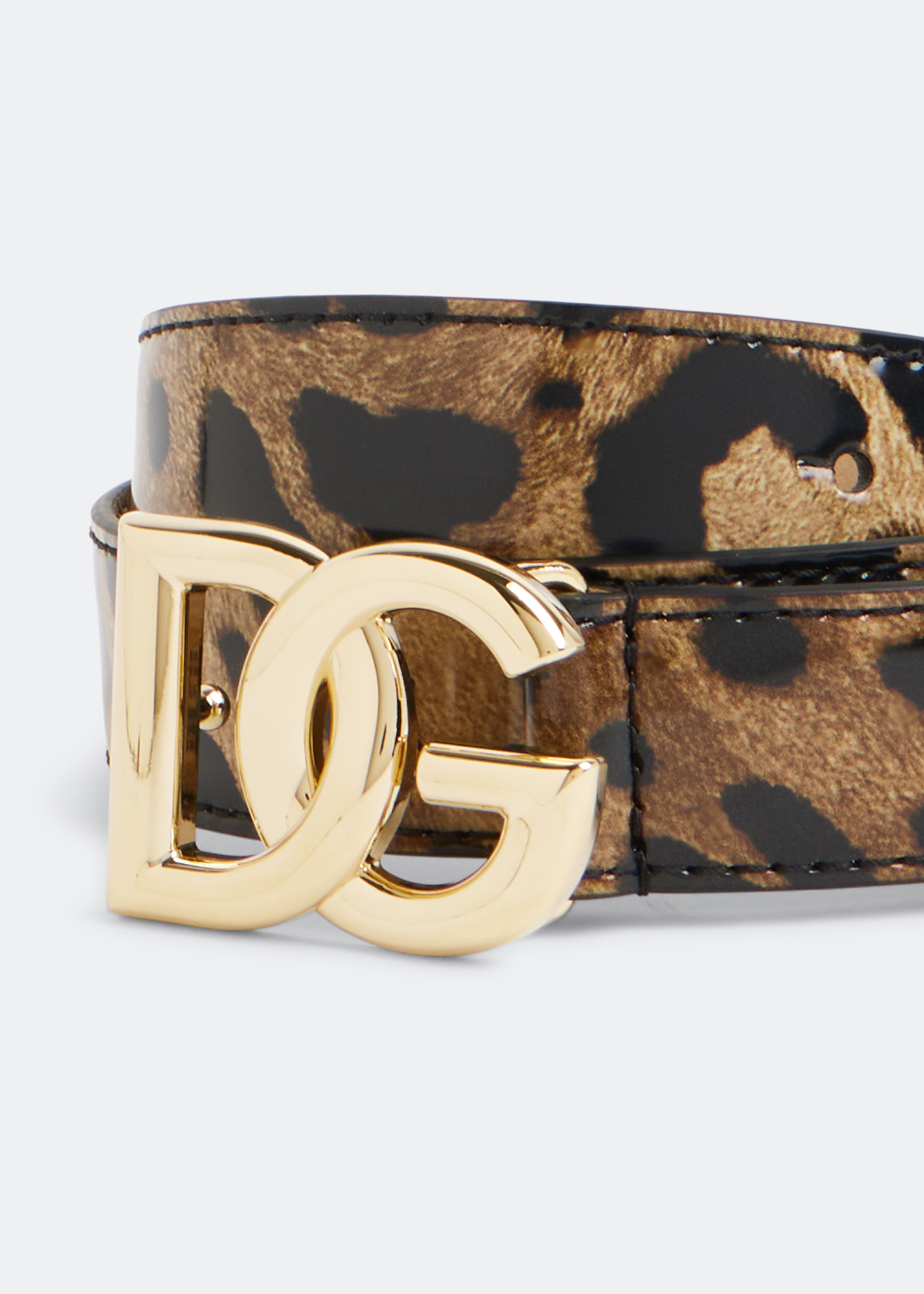 Belts Dolce & Gabbana - Leopard-print Kim belt - BE1447AM568HA93M
