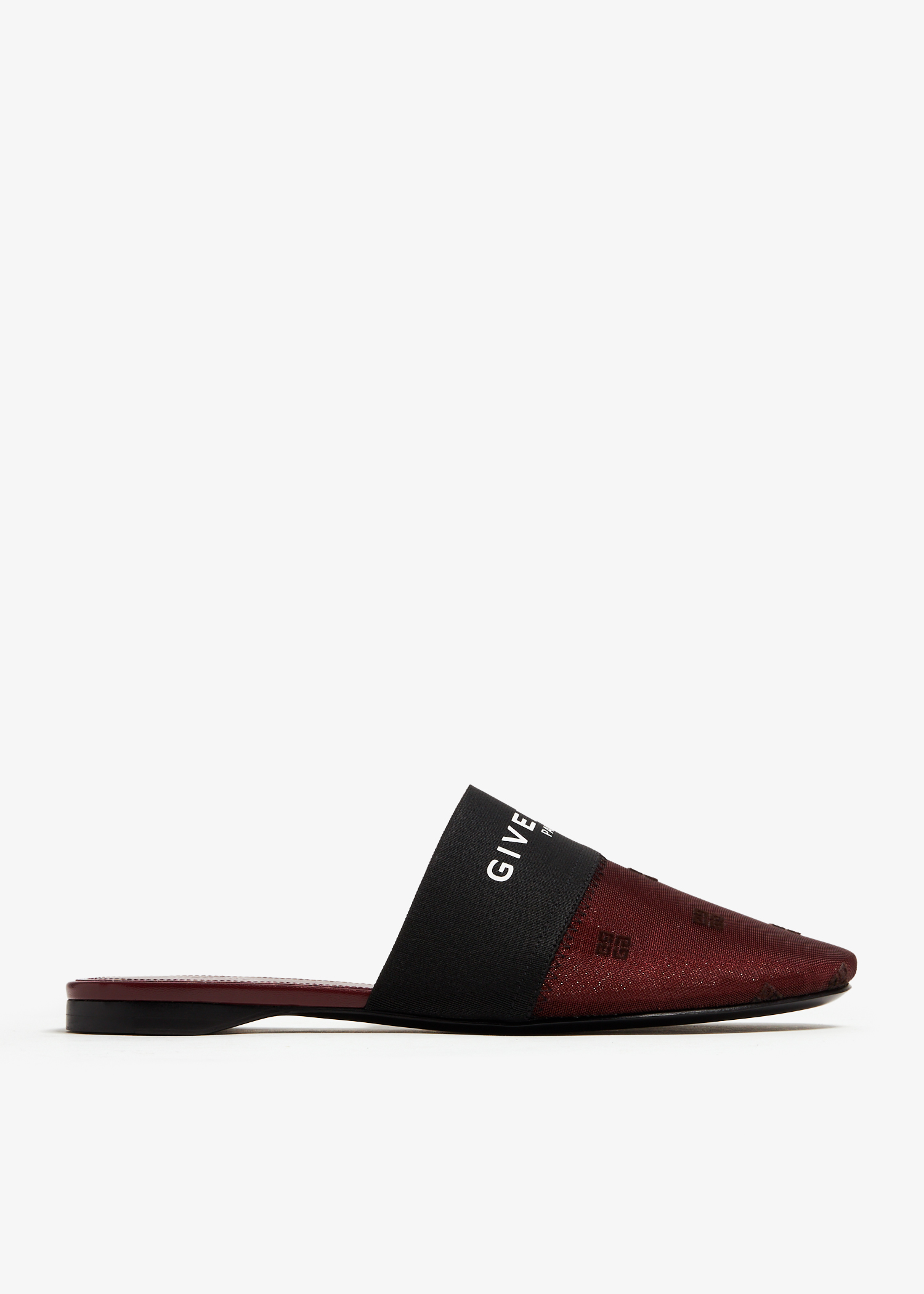 

Bedford flat mules, Burgundy