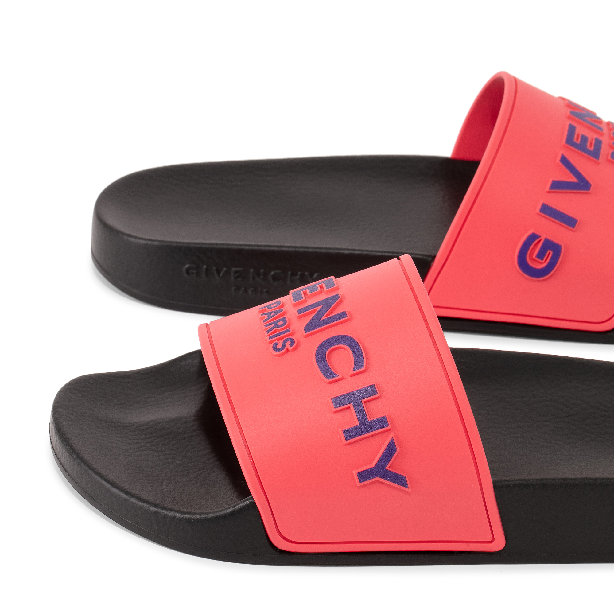 

Rubber slides, Pink