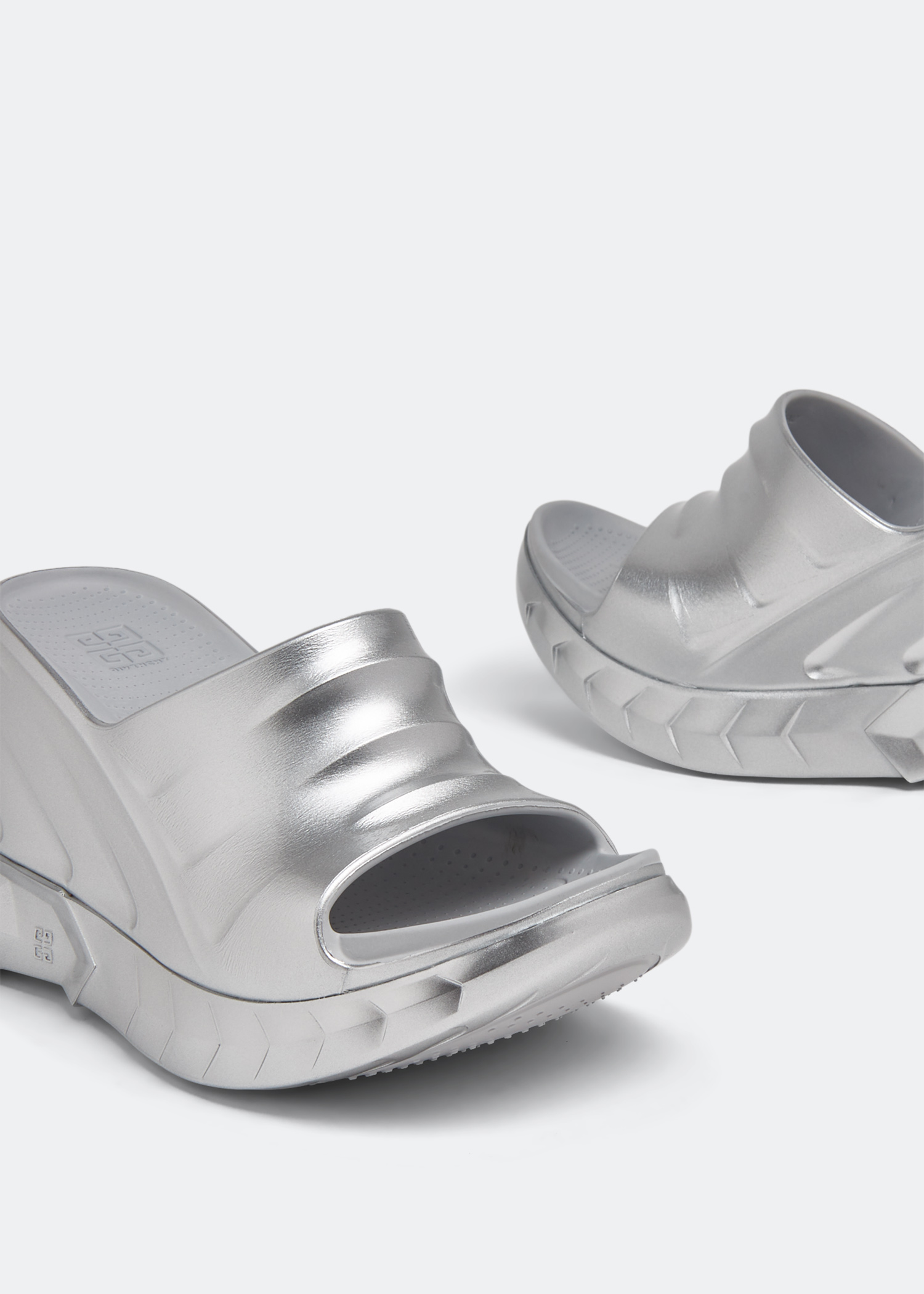 

Marshmallow sandals, Silver