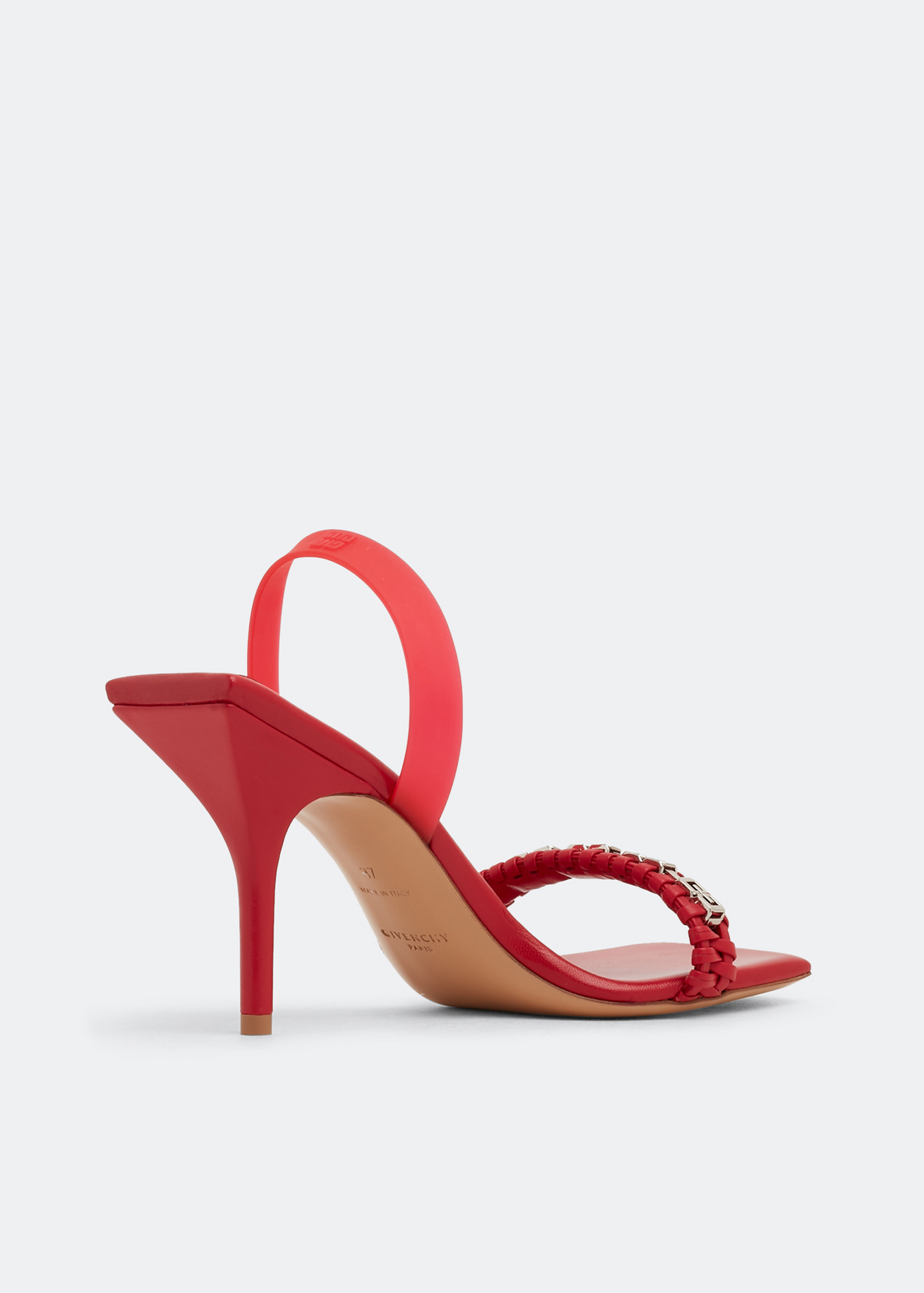 Givenchy red online sandals