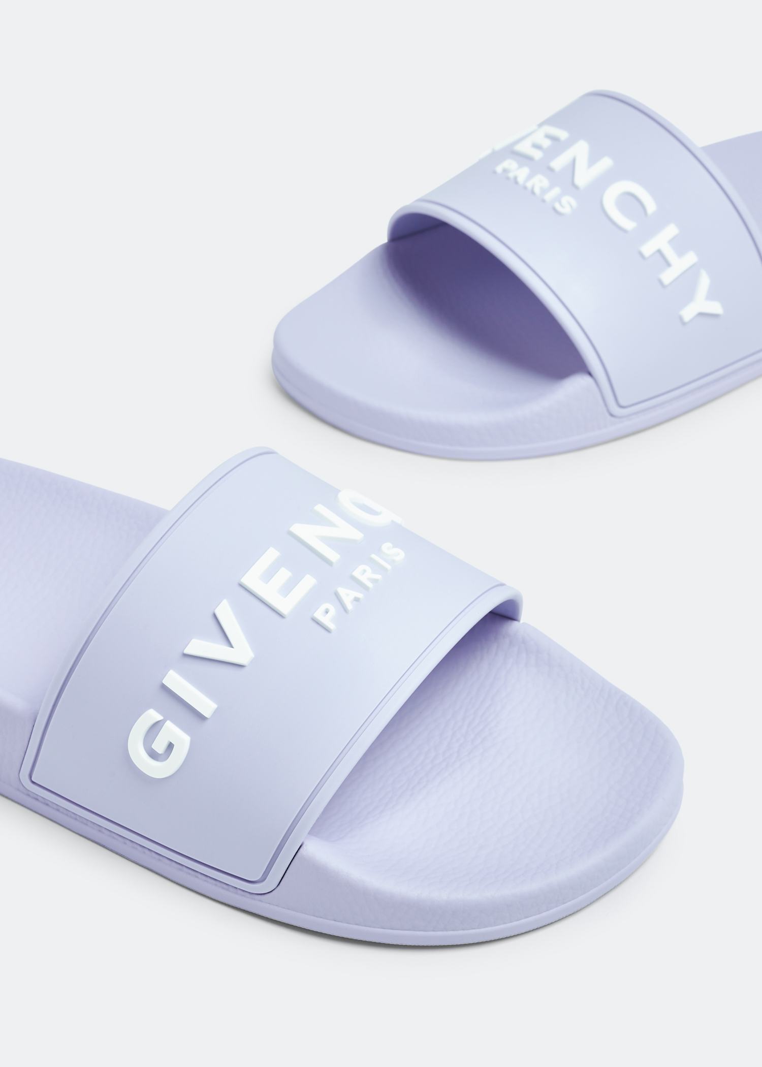 Givenchy Rubber slides for Women Purple in UAE Level Shoes