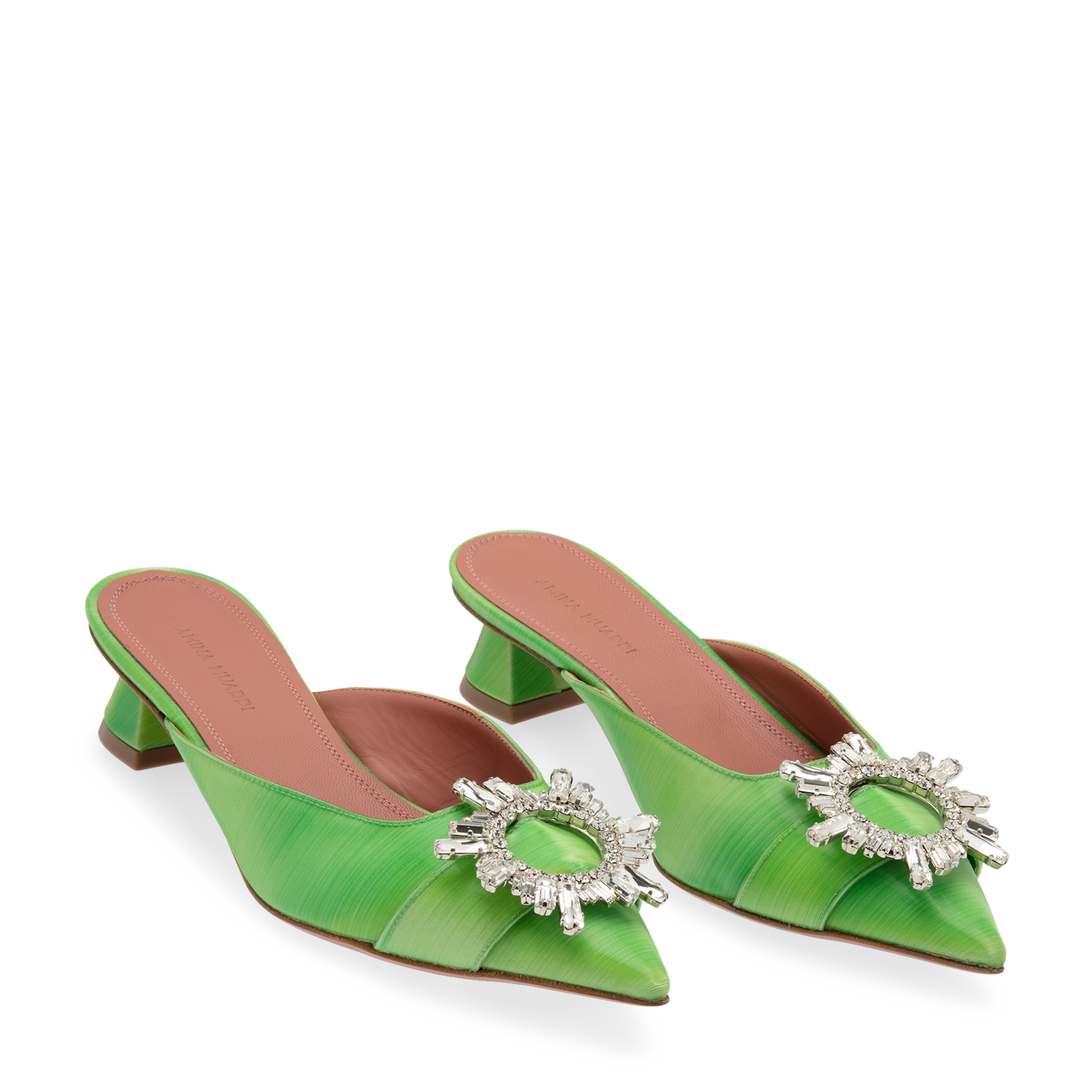 

Begum slingback pumps, Green