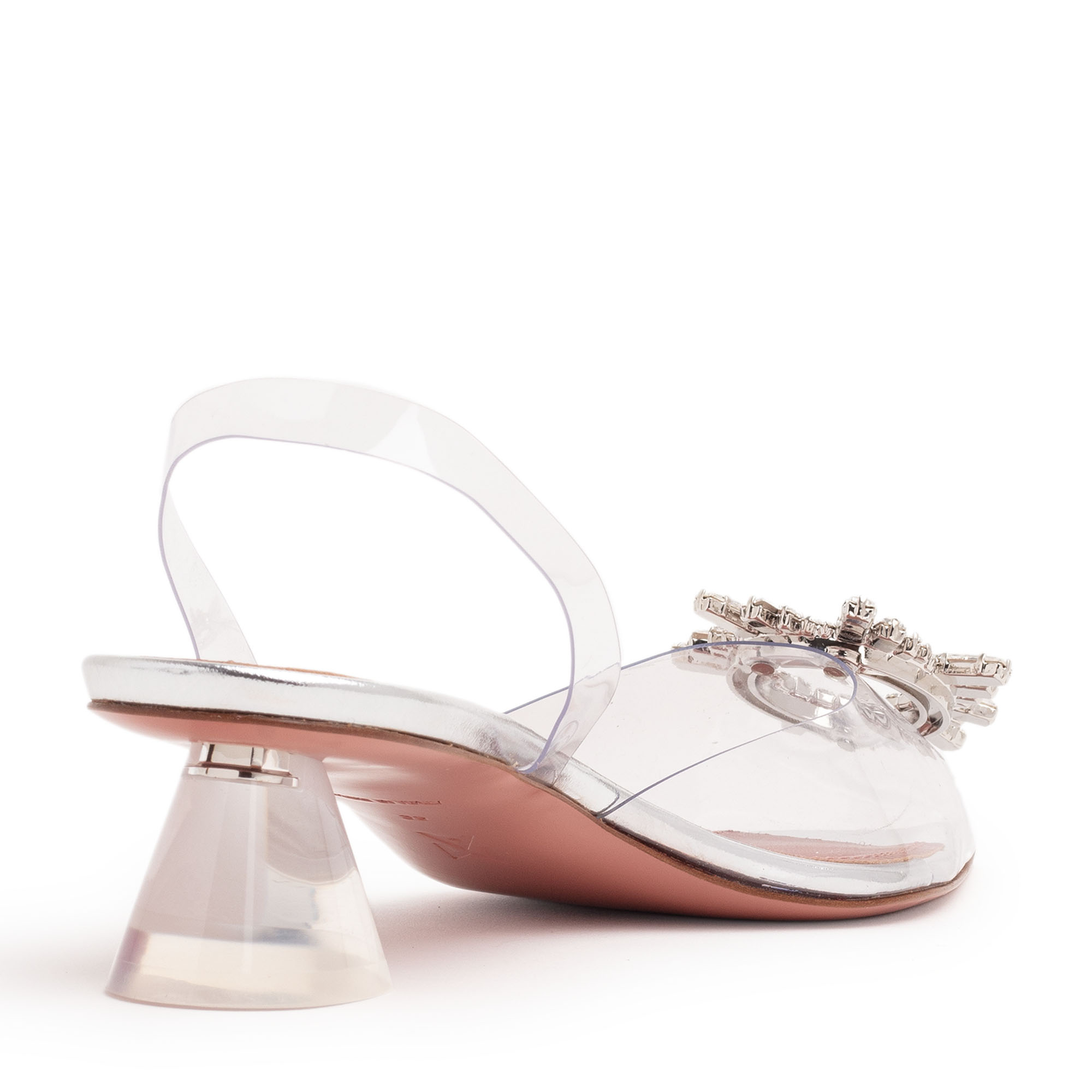 

Begum Glass slingback pumps, Neutral