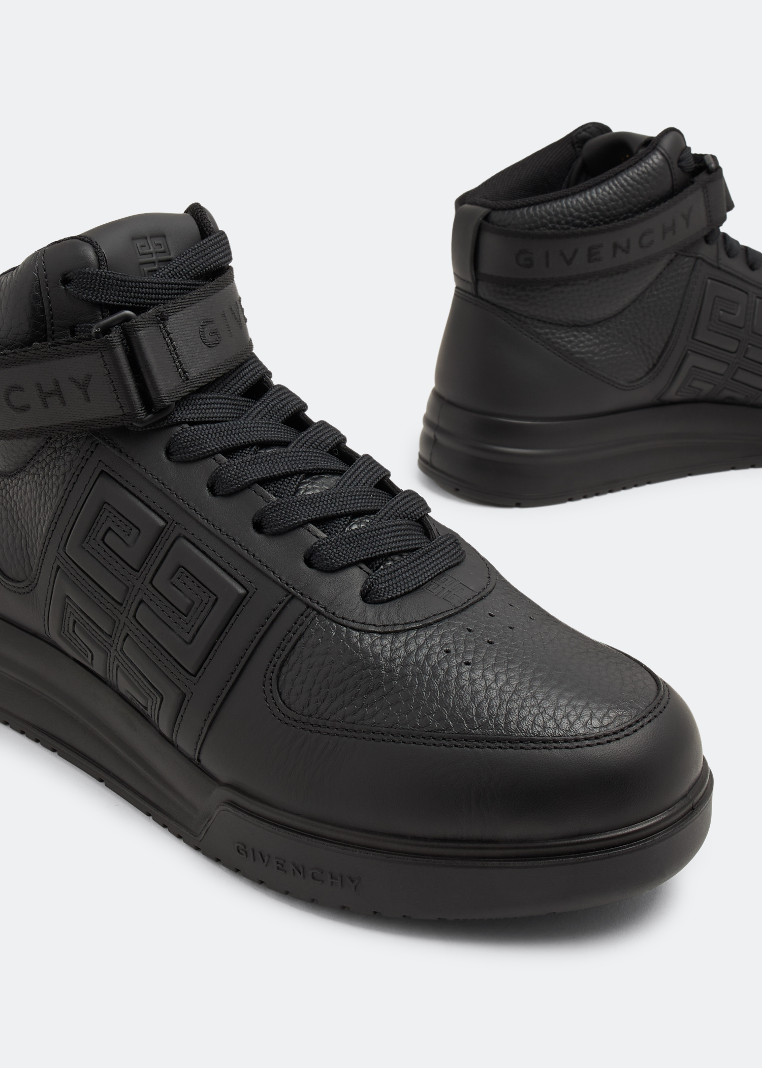 

G4 high-top sneakers, Black