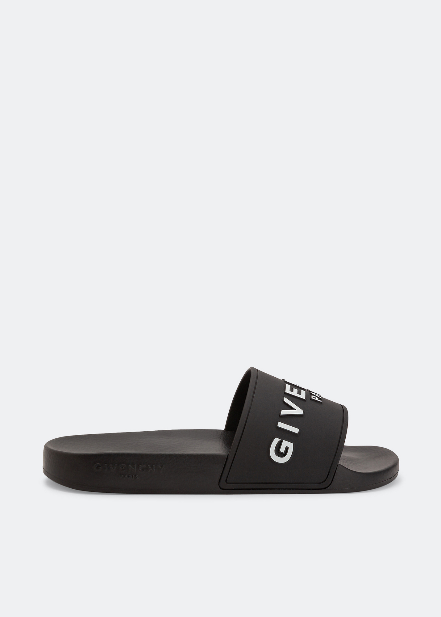 Givenchy Logo slides for Men Black in UAE Level Shoes