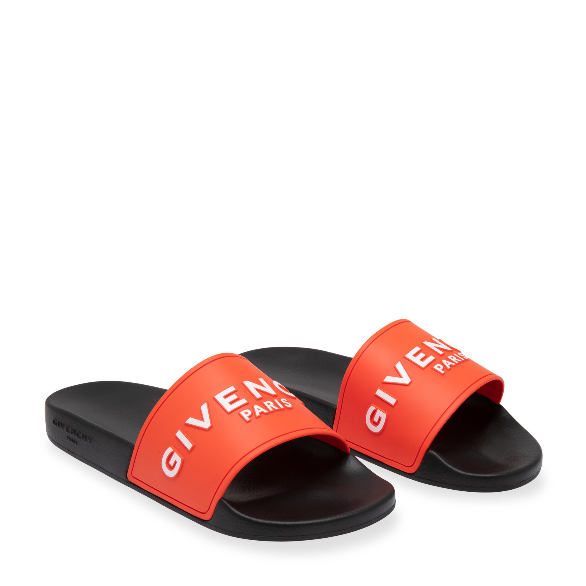 

Rubber slides, Red