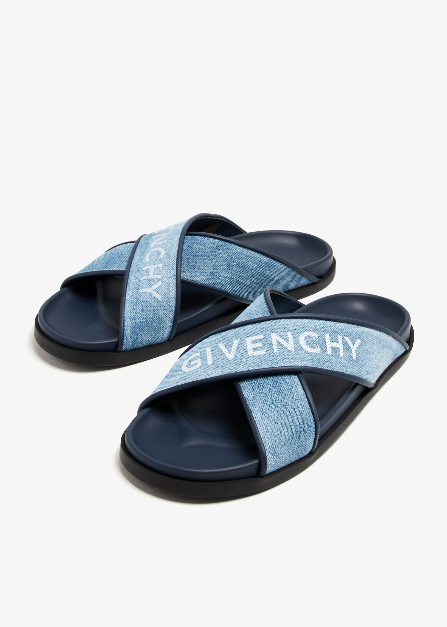 Givenchy G Plage sandals for Men Blue in KSA Level Shoes