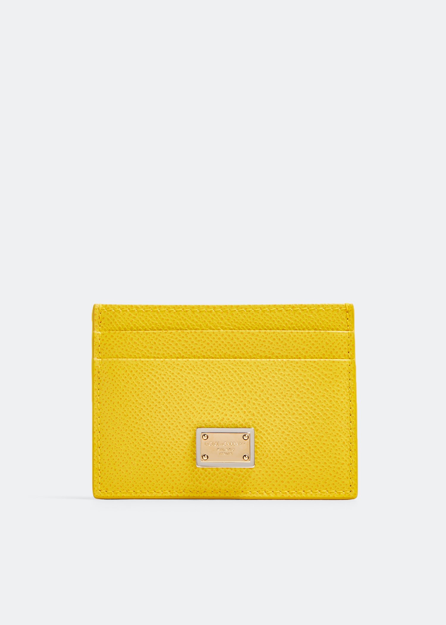 

Dauphine card holder, Yellow