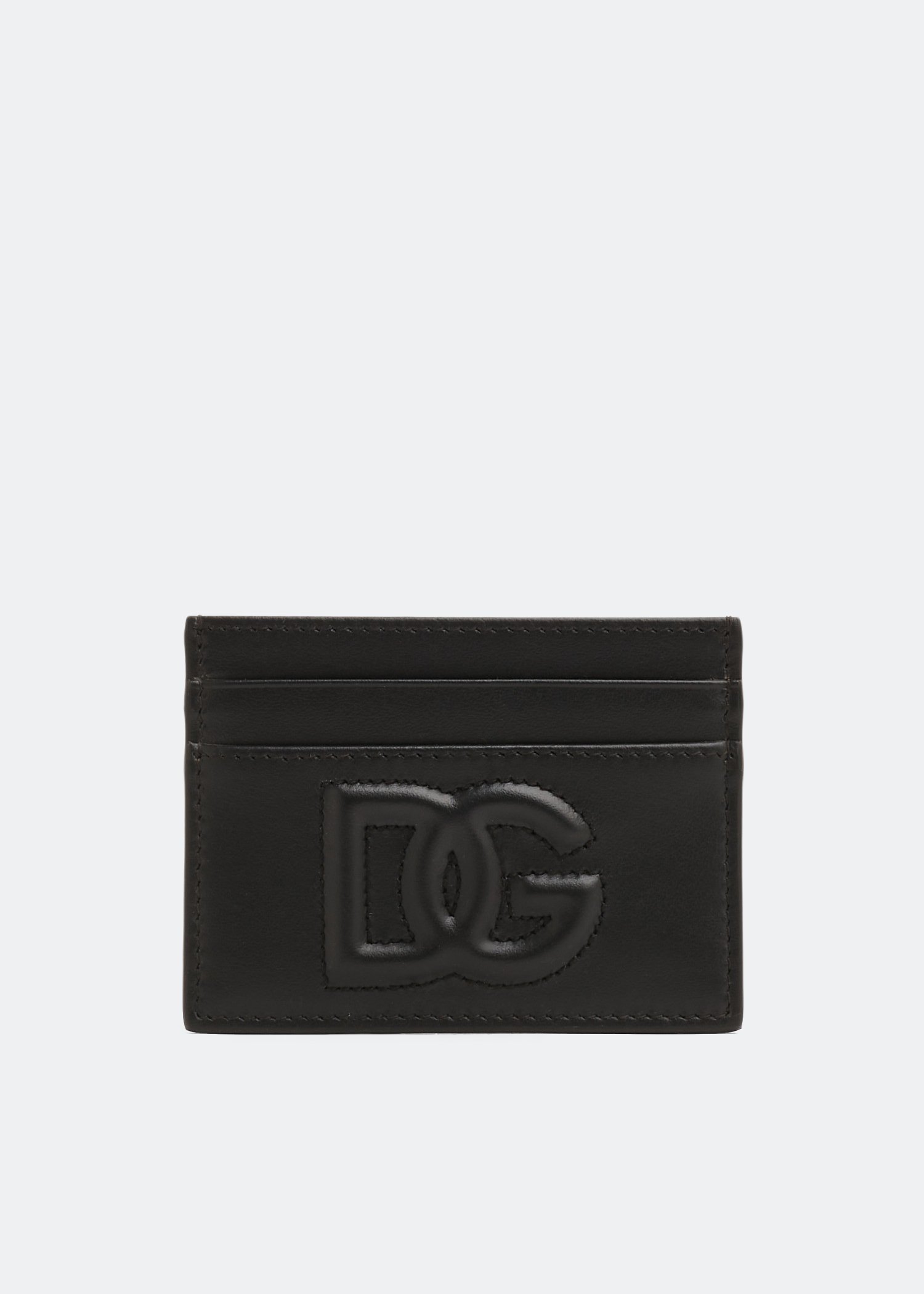 

DG logo card holder, Black