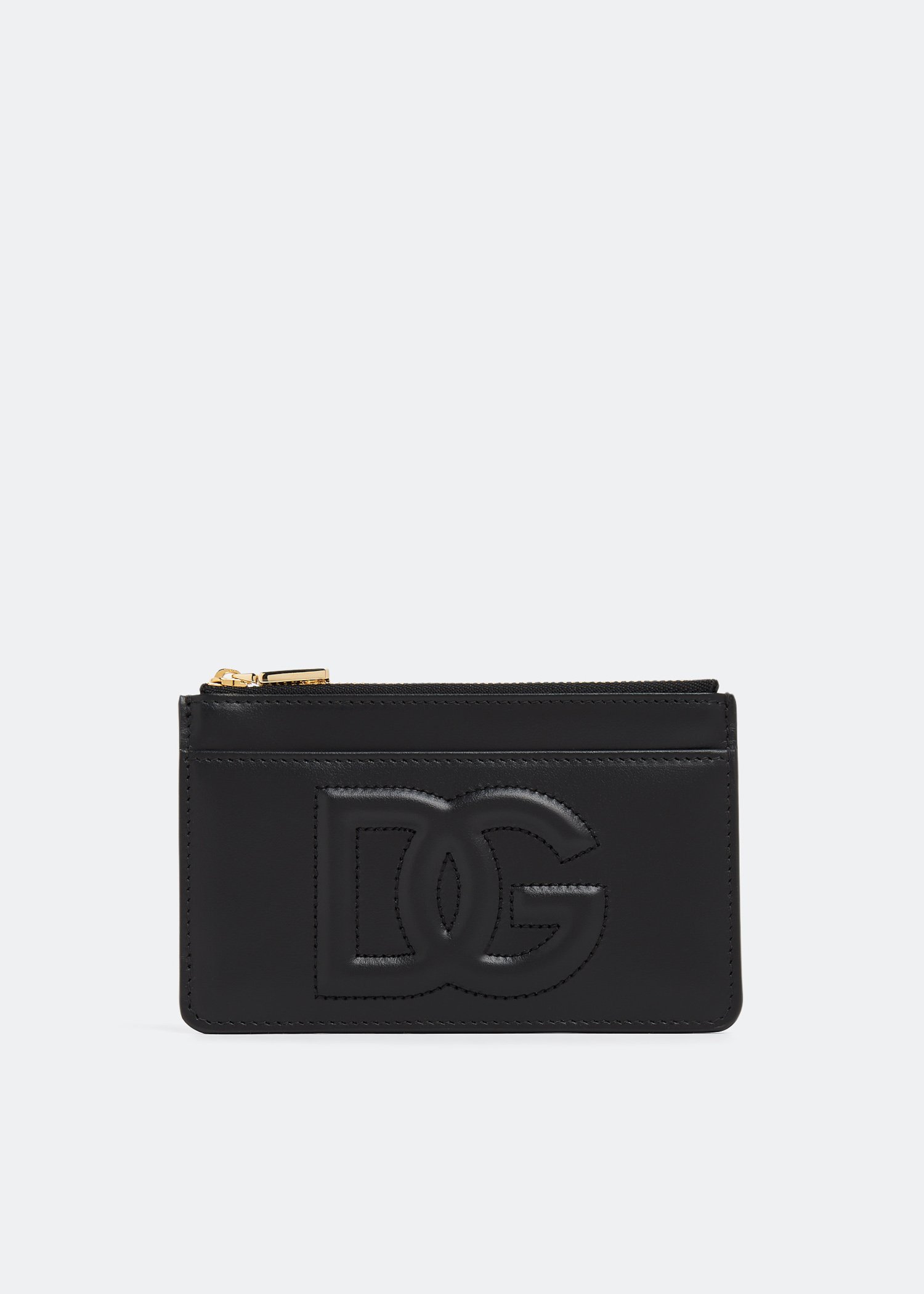 

Medium DG logo card holder, Black