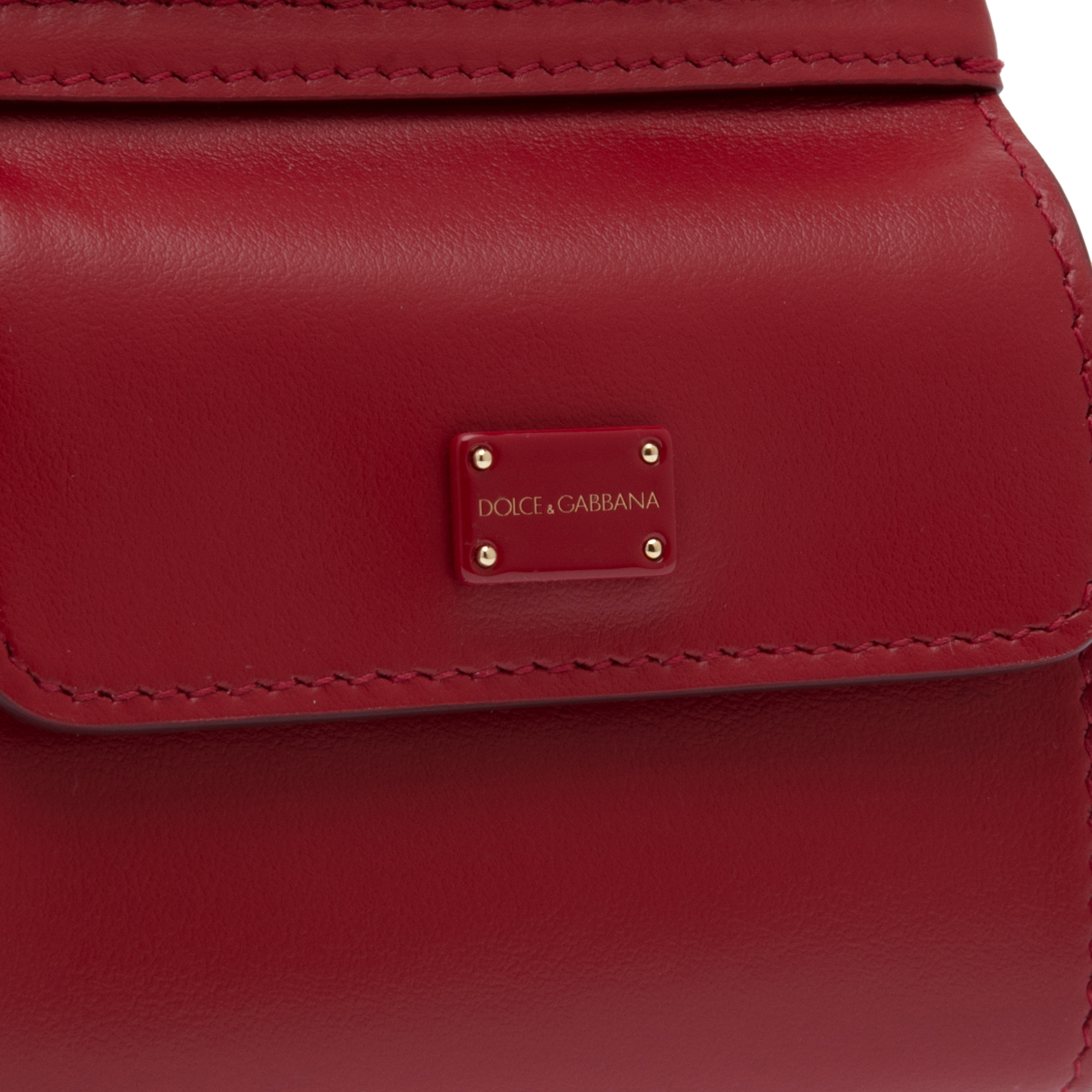 

Microbag cross body bag, Red