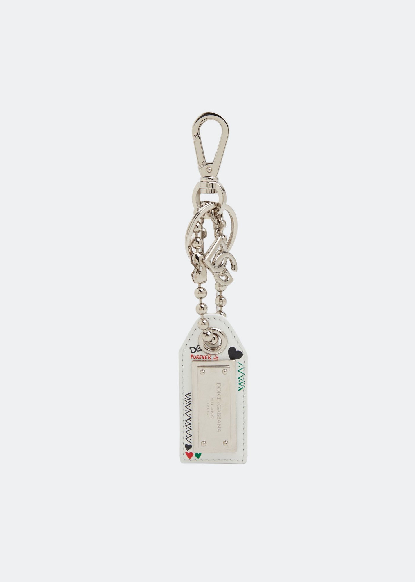 

Exclusive DG keyring, Silver