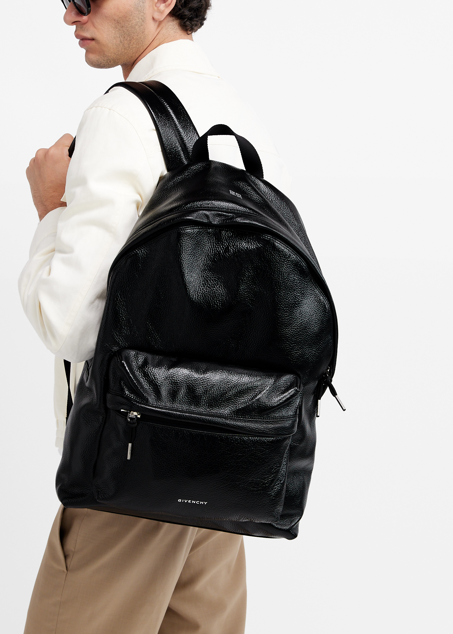 

Oversized Essential U backpack, Black