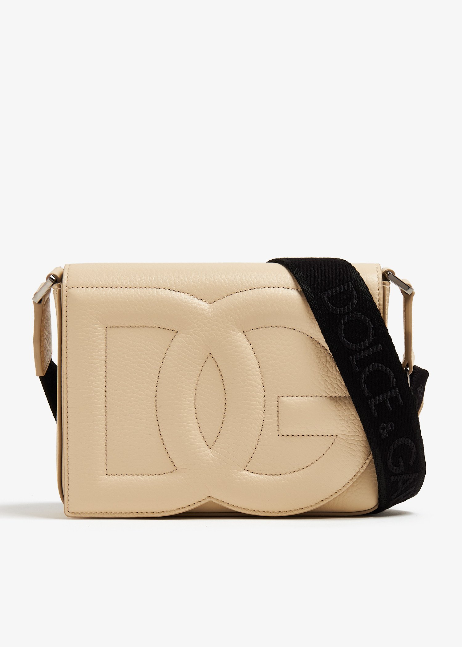 

DG logo messenger bag, Beige