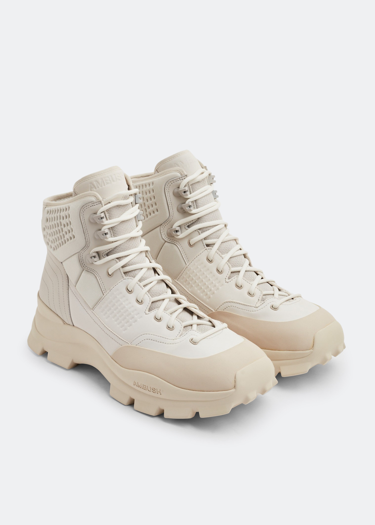 Ambush Hiking boots for Men - White in KSA | Level Shoes
