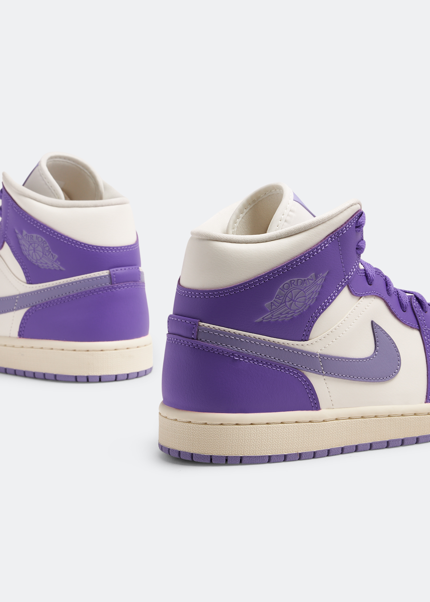 Nike Air Jordan 1 Mid 'Action Grape' sneakers for Women - Purple in Bahrain  | Level Shoes