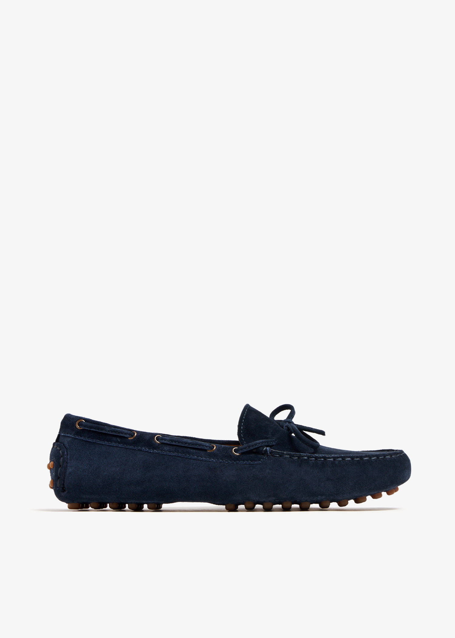 

Suede driver moccasins, Blue