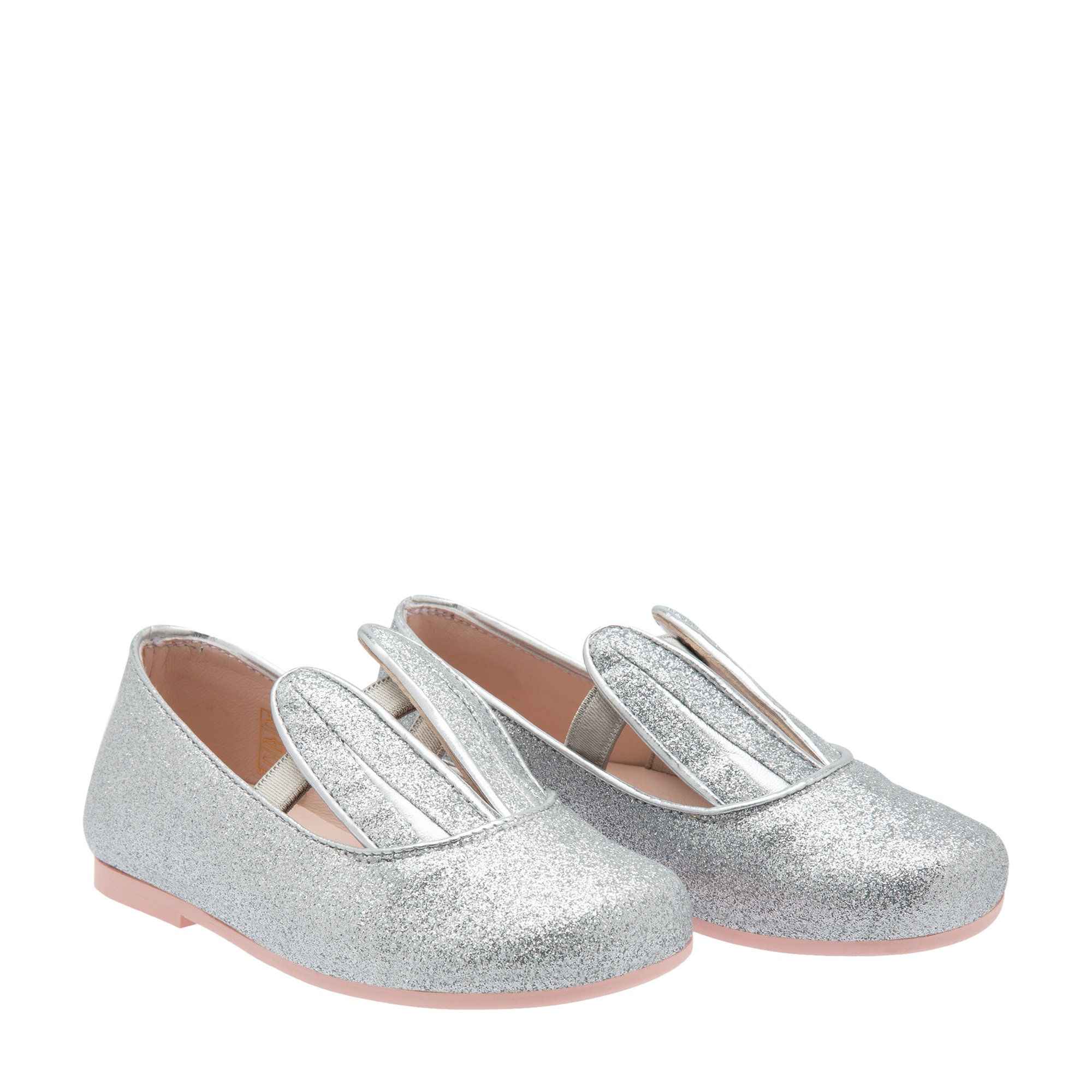 

Bun Bun mini ballet flats, Silver