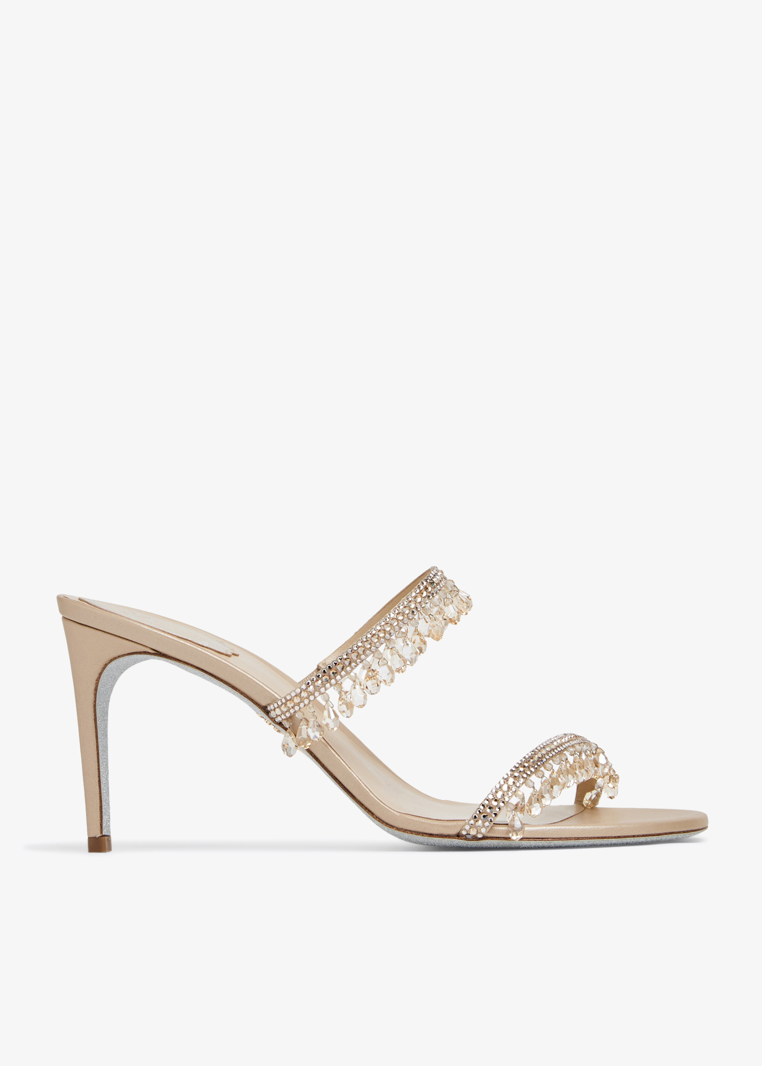 

Chandelier sandals, Beige