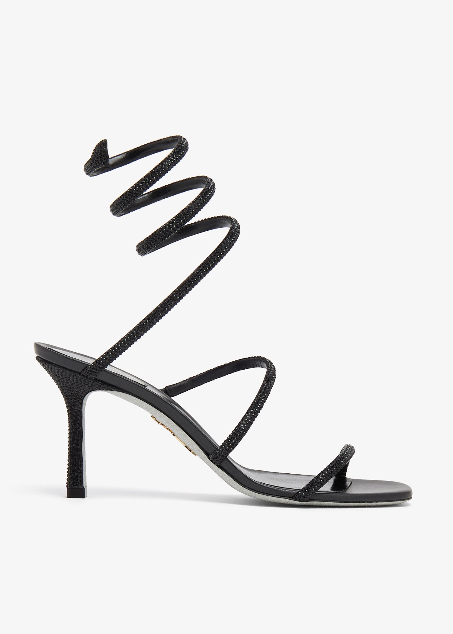 

Cleo crystal-embellished sandals, Black