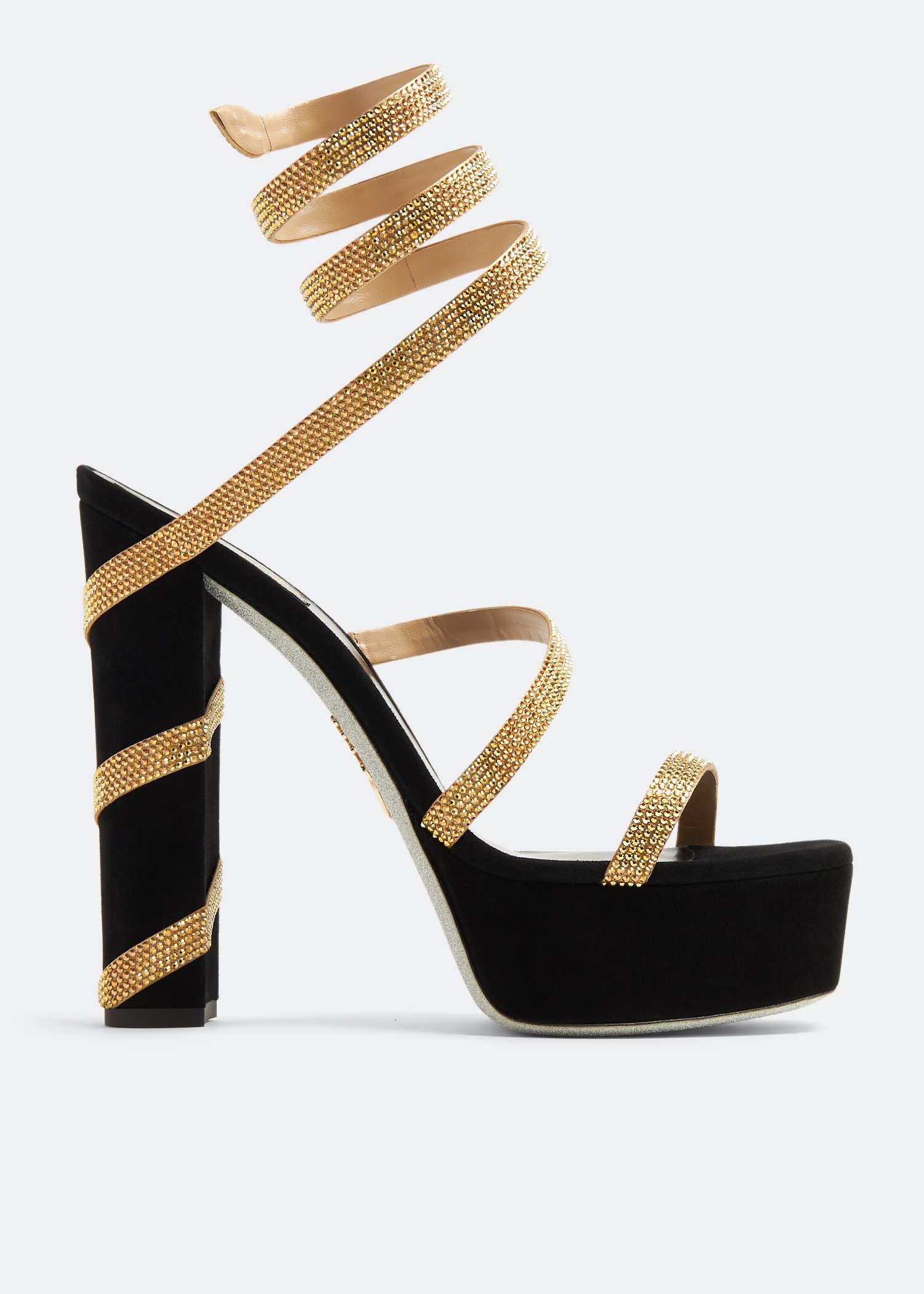 

Cleo platform sandals, Black