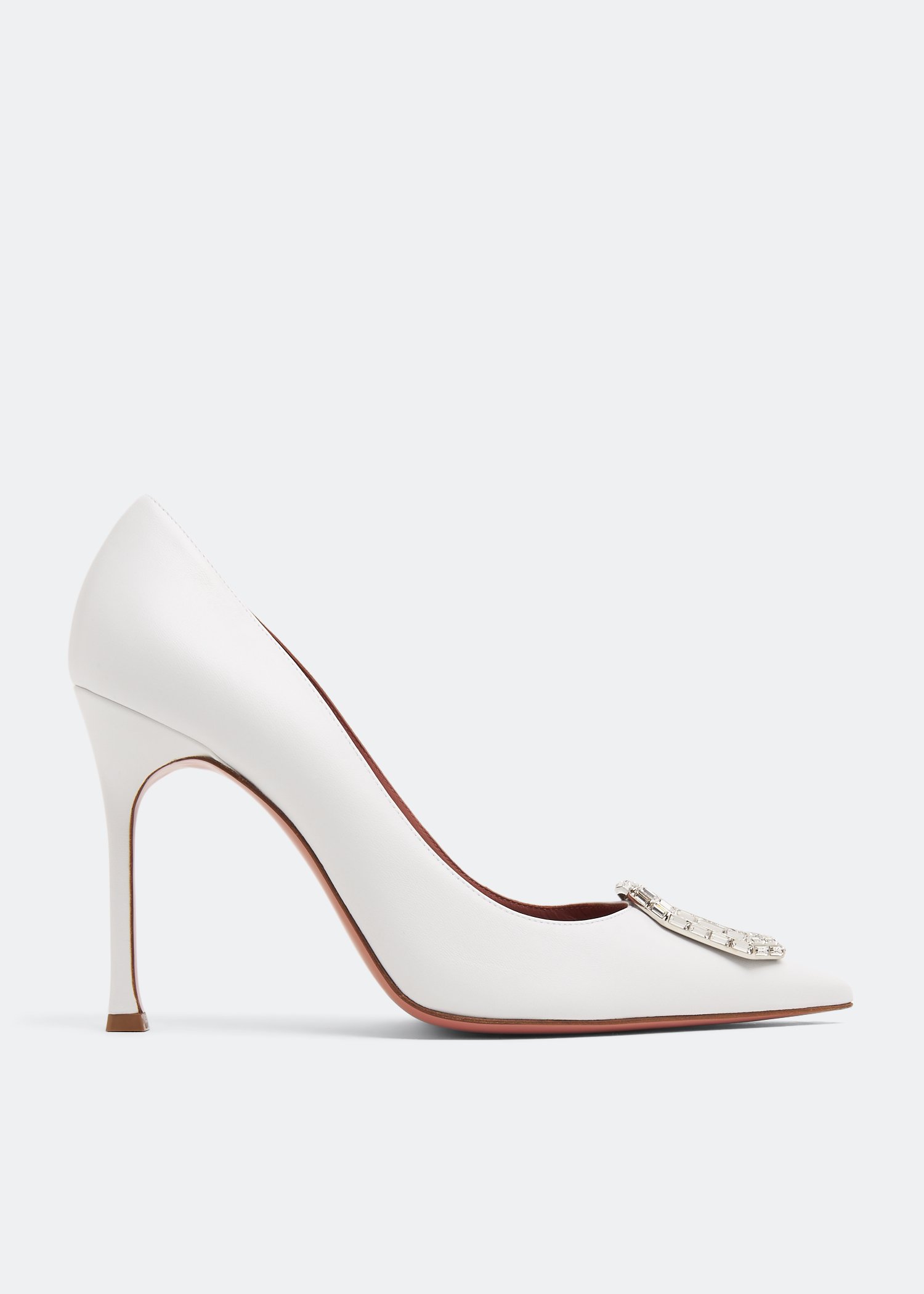 

Camelia pumps, White