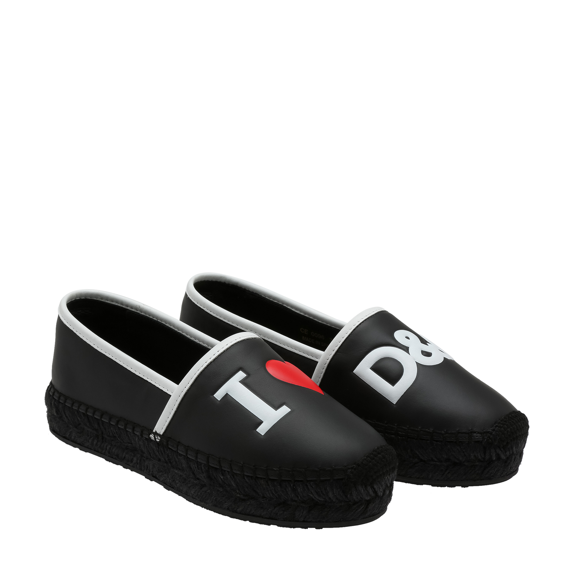 

Leather espadrilles, Black