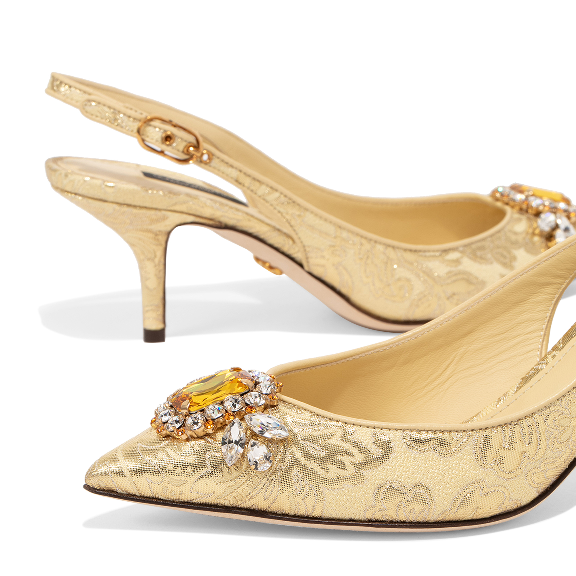 

Cardinale slingback pumps, Gold