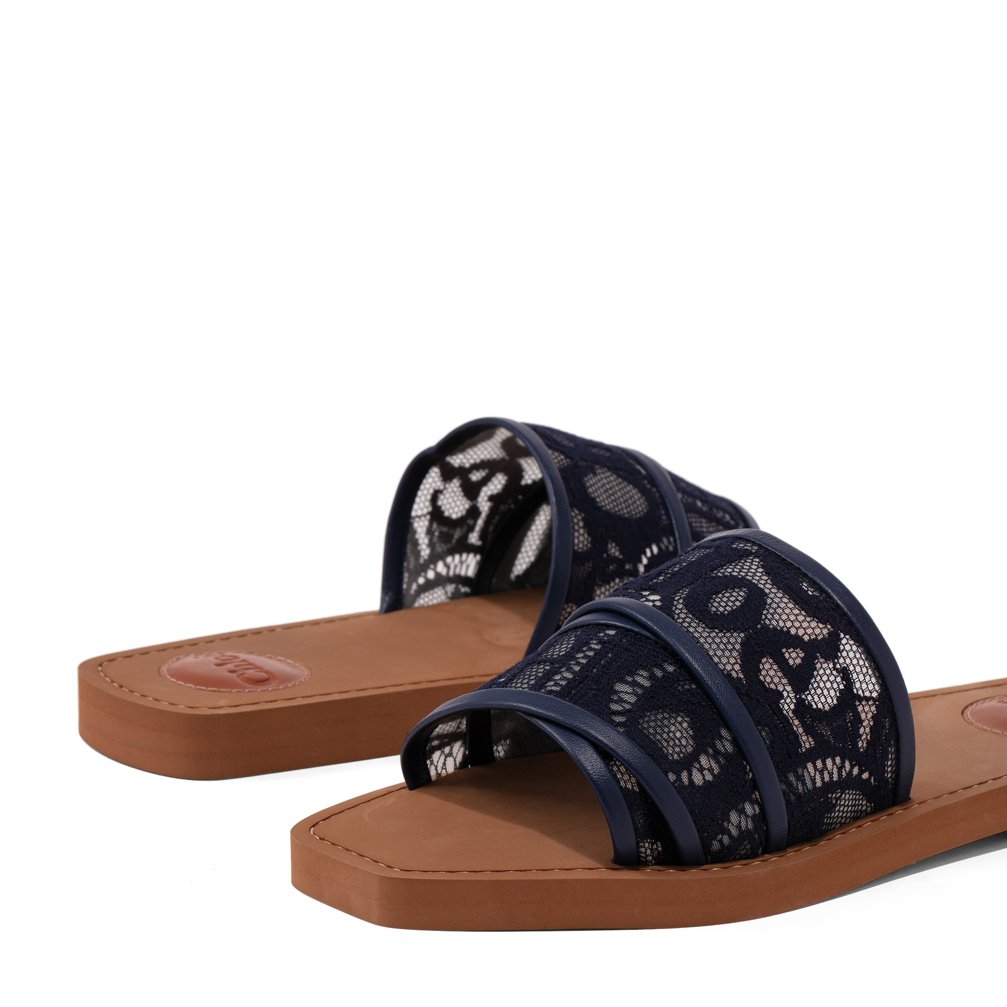 

Woody flat sandals, Blue