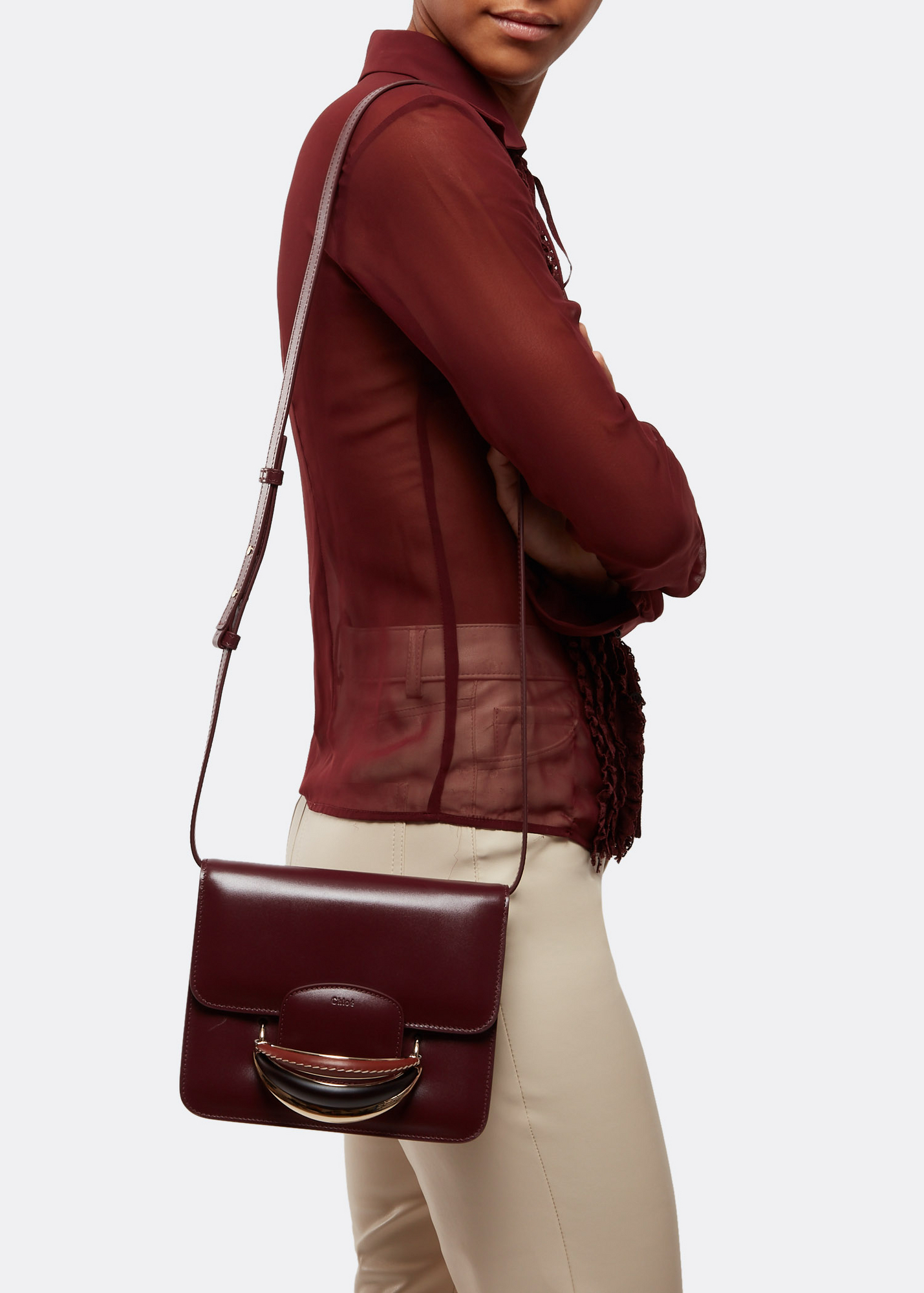 

Kattie crossbody bag, Burgundy