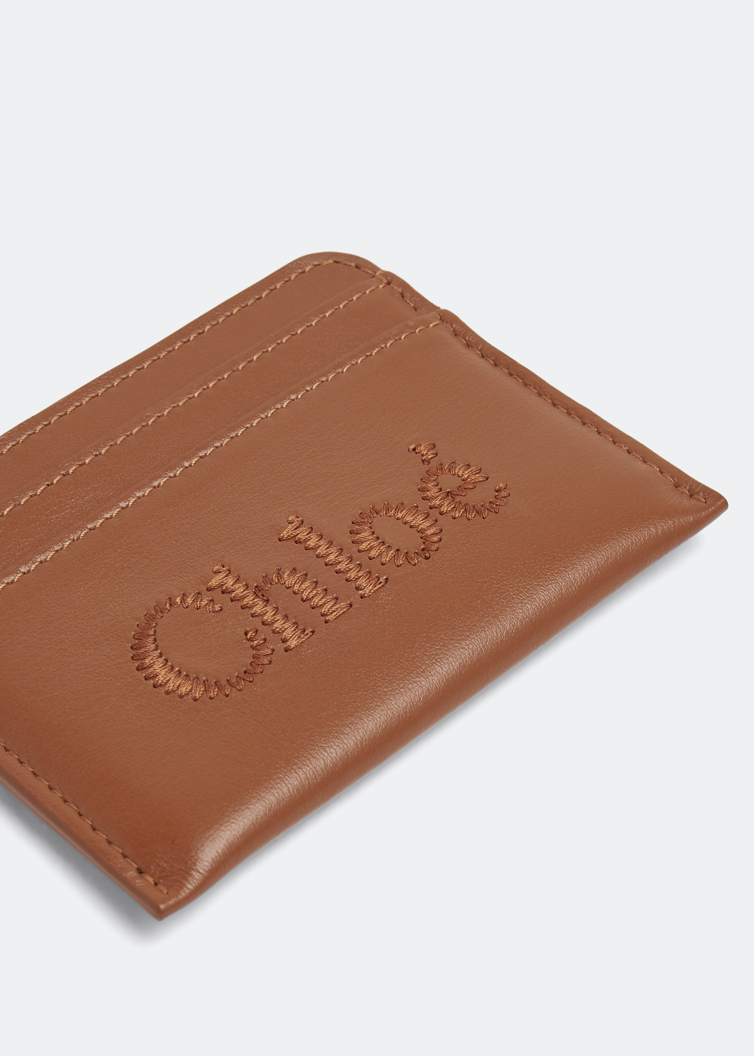 

Sense card holder, Brown