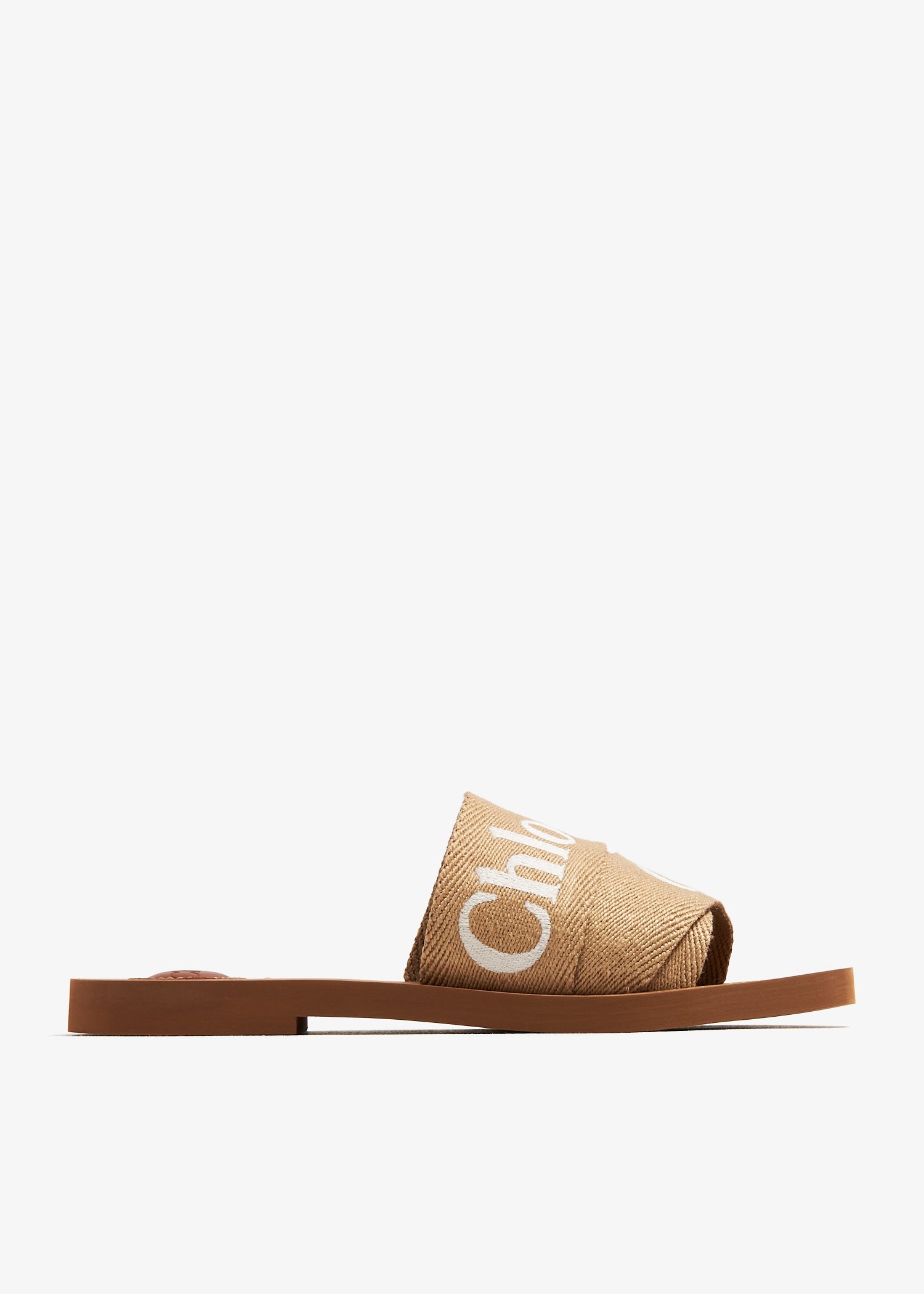 

Woody flat sandals, Beige