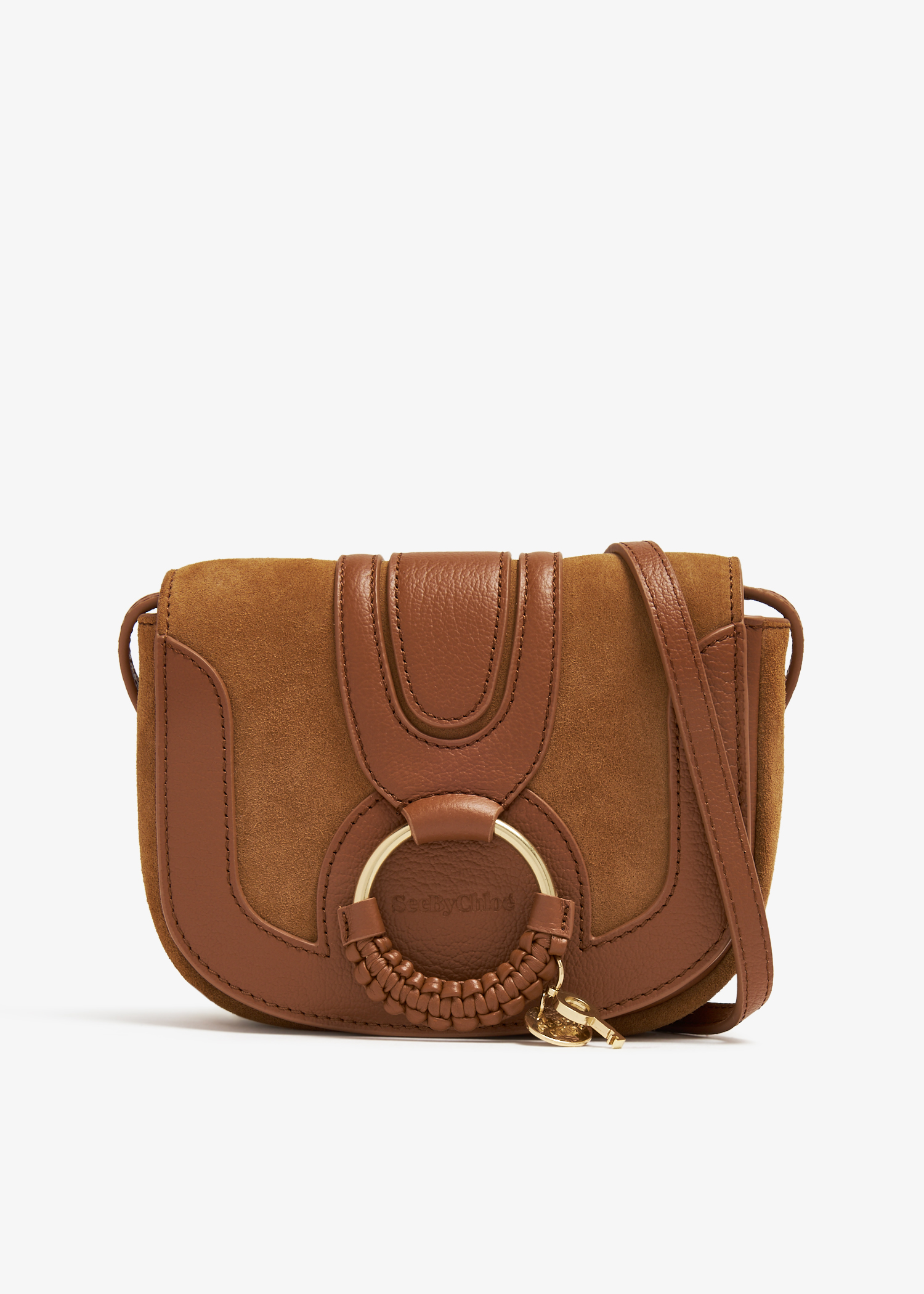 

Mini Hana shoulder bag, Brown