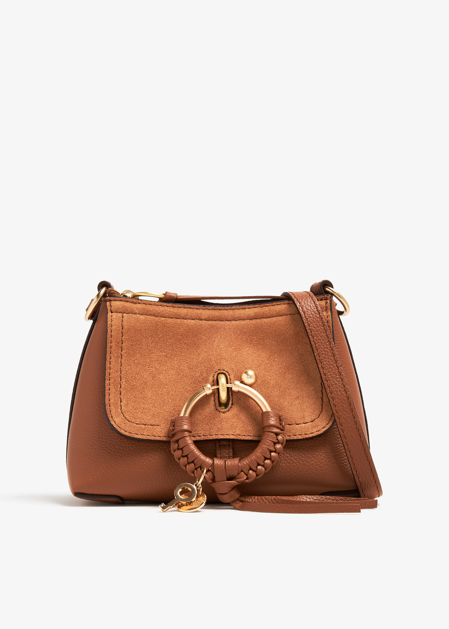 See By Chloé Mini Joan cross-body bag for Women - Brown in KSA | Level Shoes