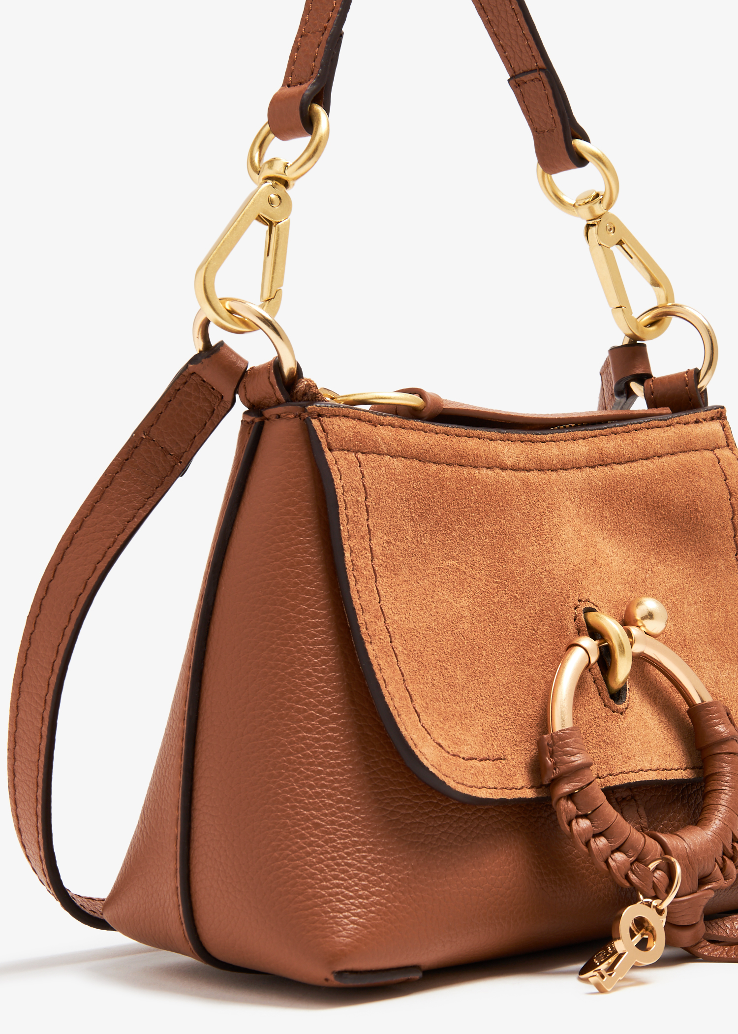 See By Chloé Mini Joan cross-body bag for Women - Brown in KSA | Level Shoes