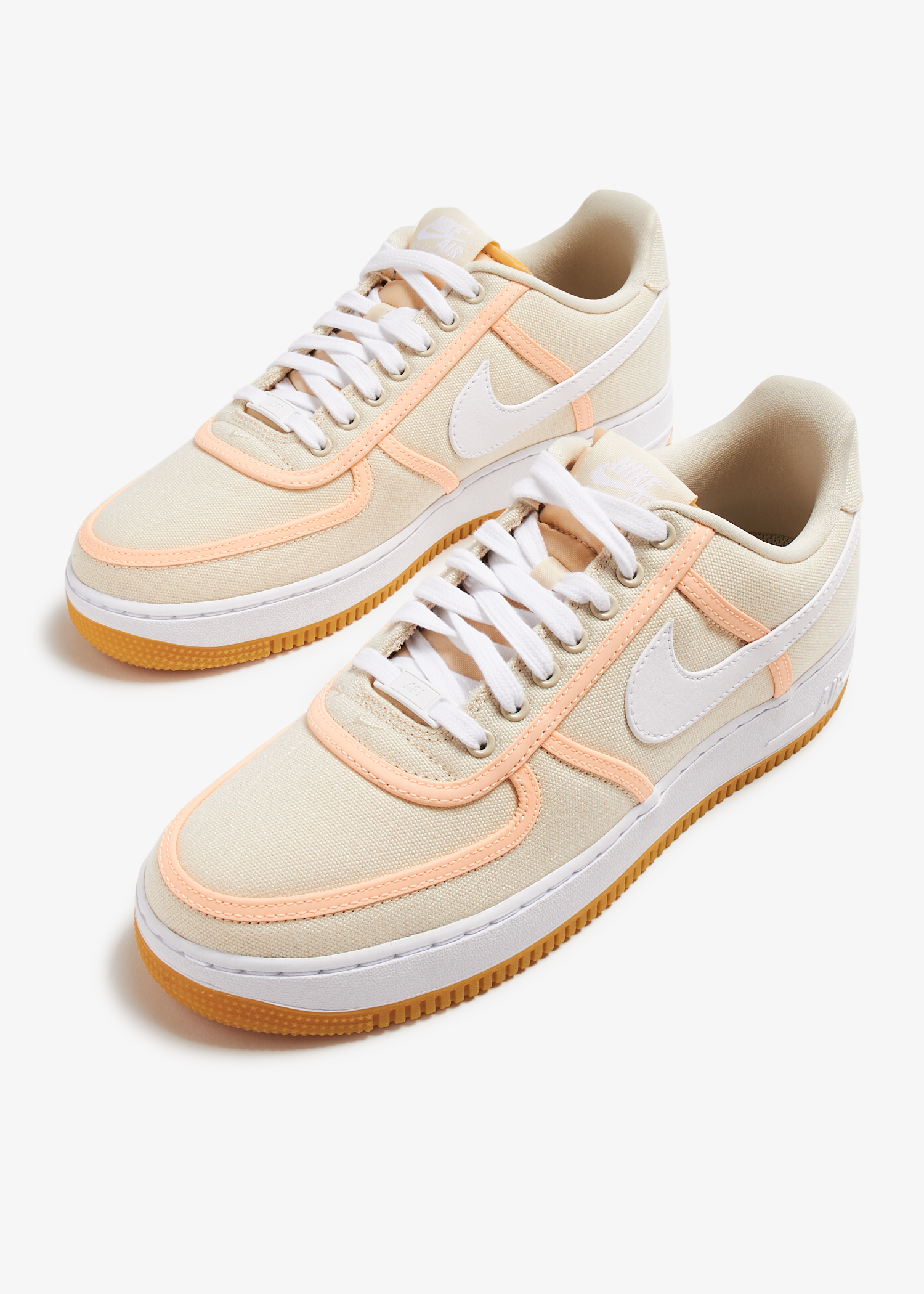 Air force 1 07 low 2025 premium light cream crimson white