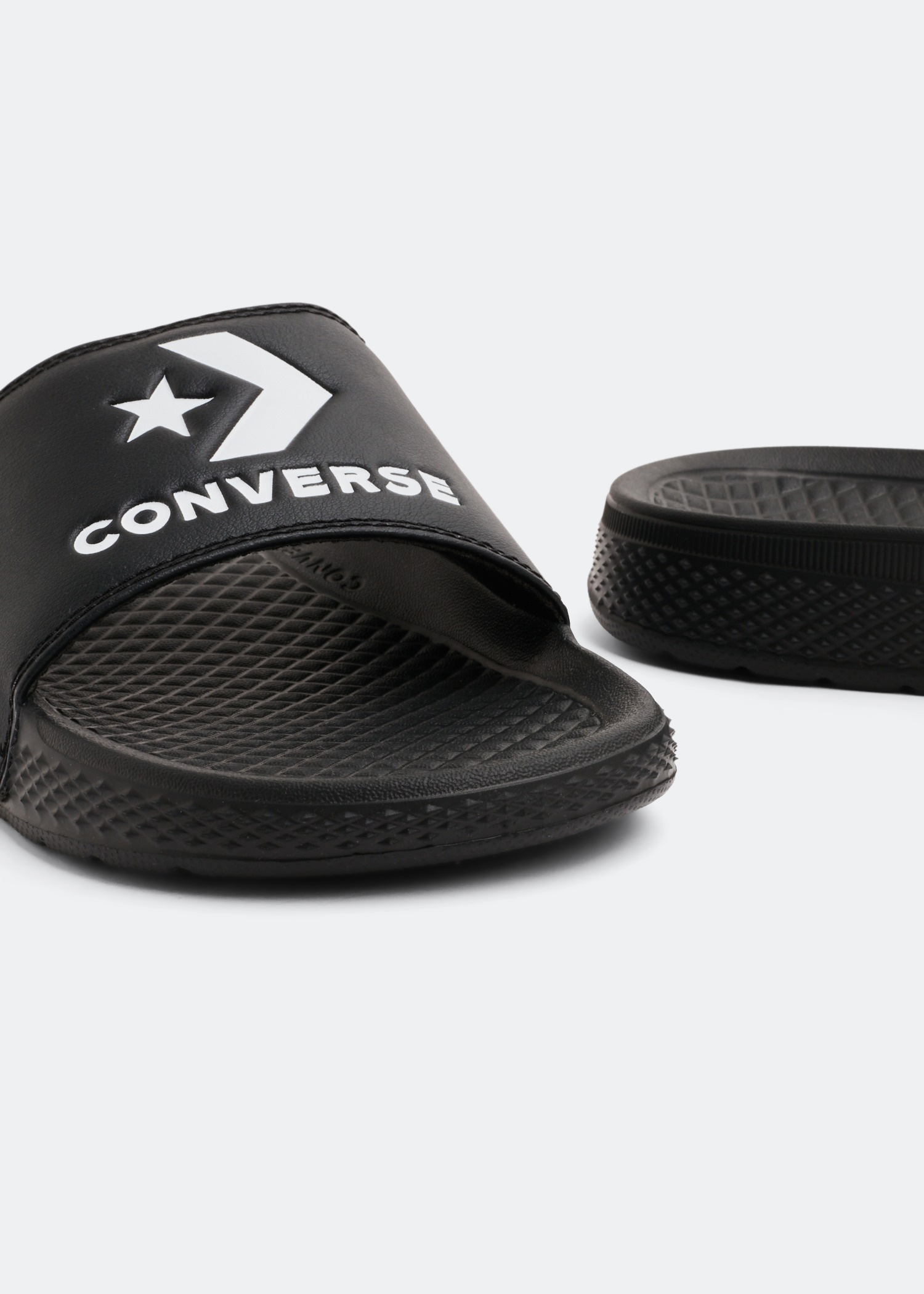 Converse All Star slides for Men Black in UAE Level Shoes