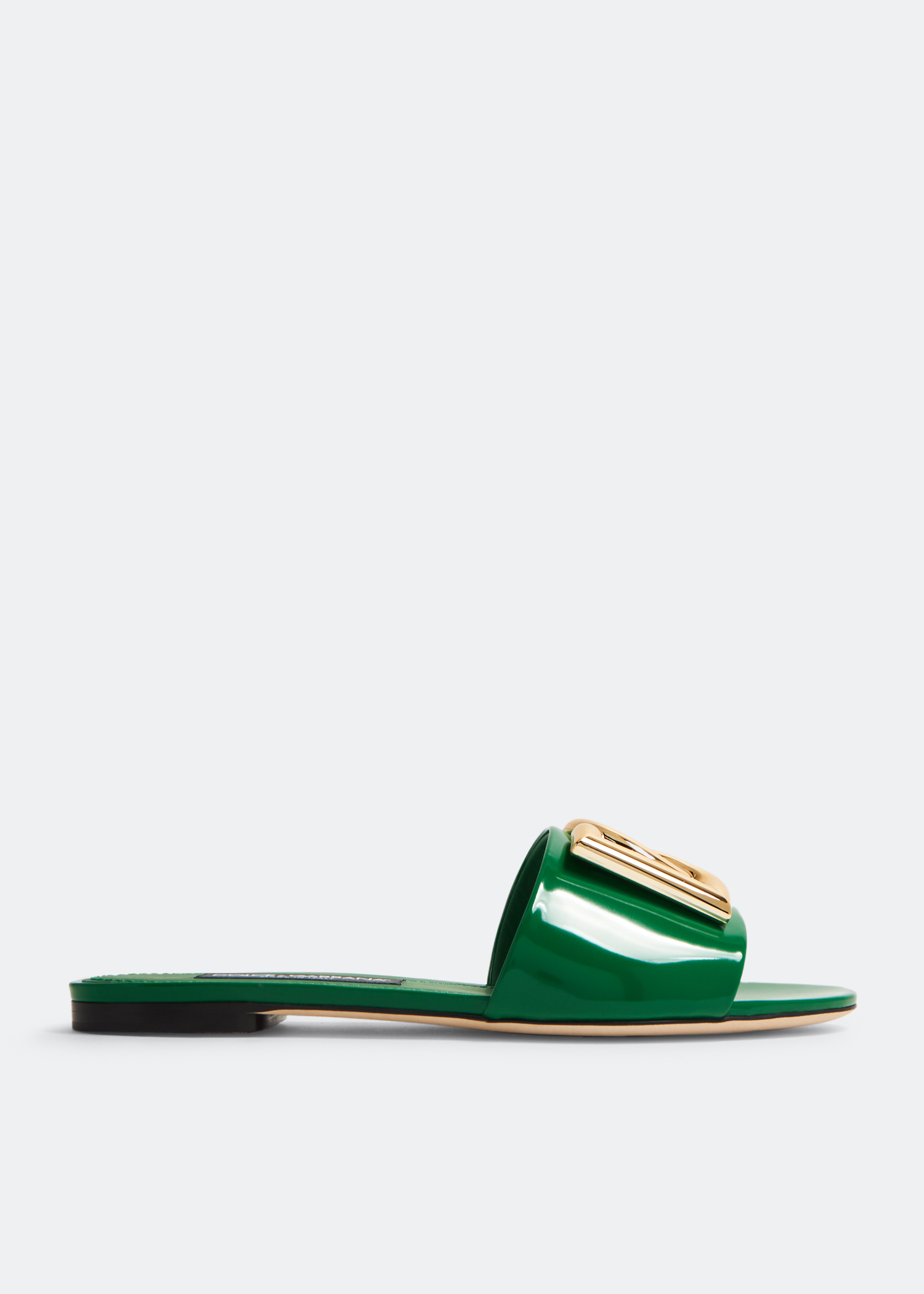 

DG logo sandals, Green