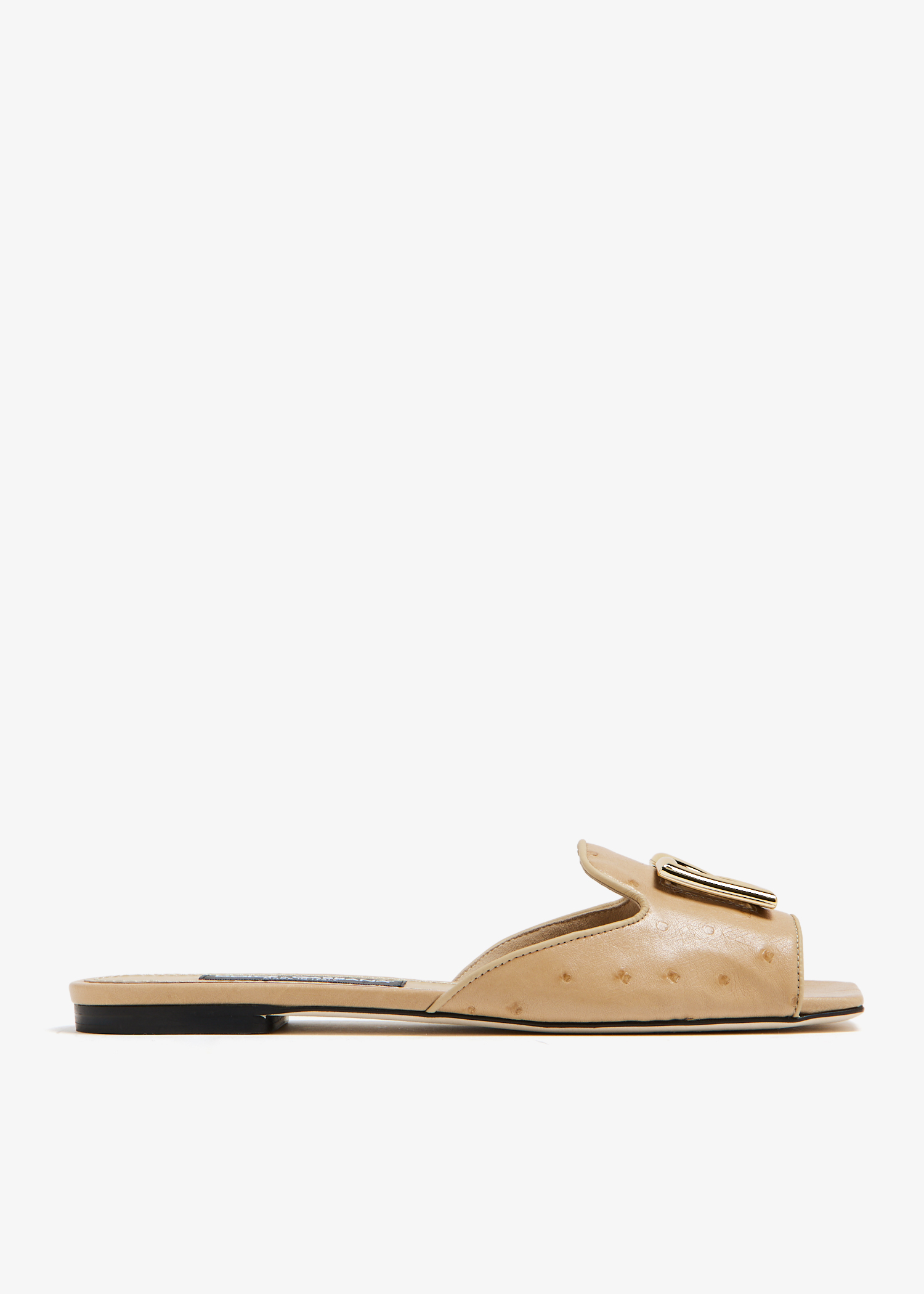 

DG slide sandals, Beige