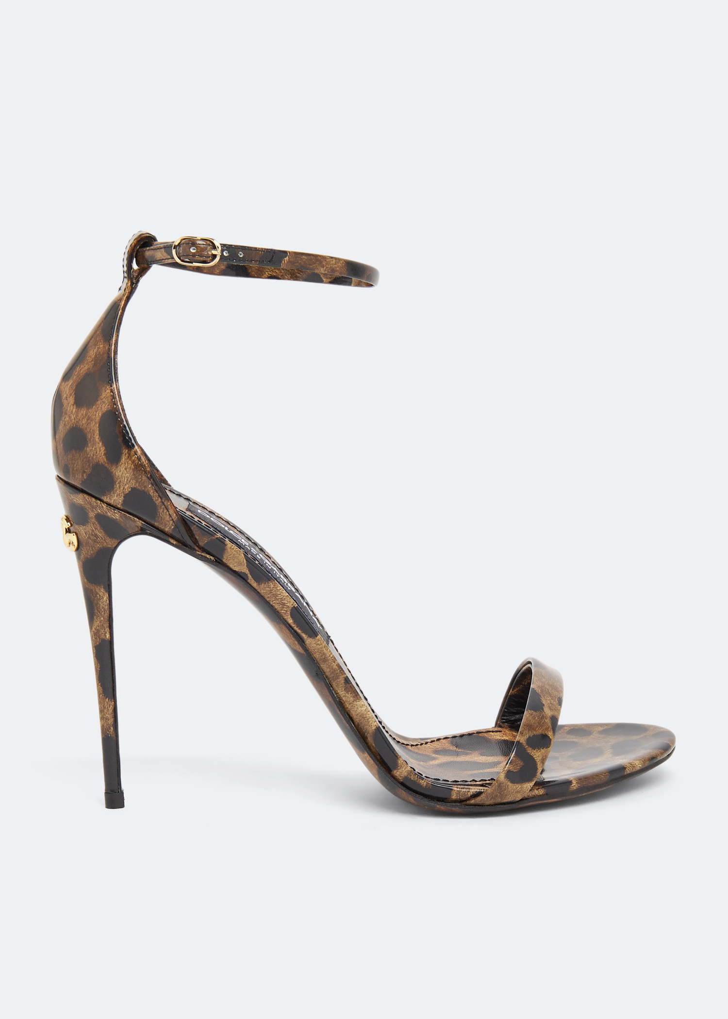 

Kim leather sandals, Animal print