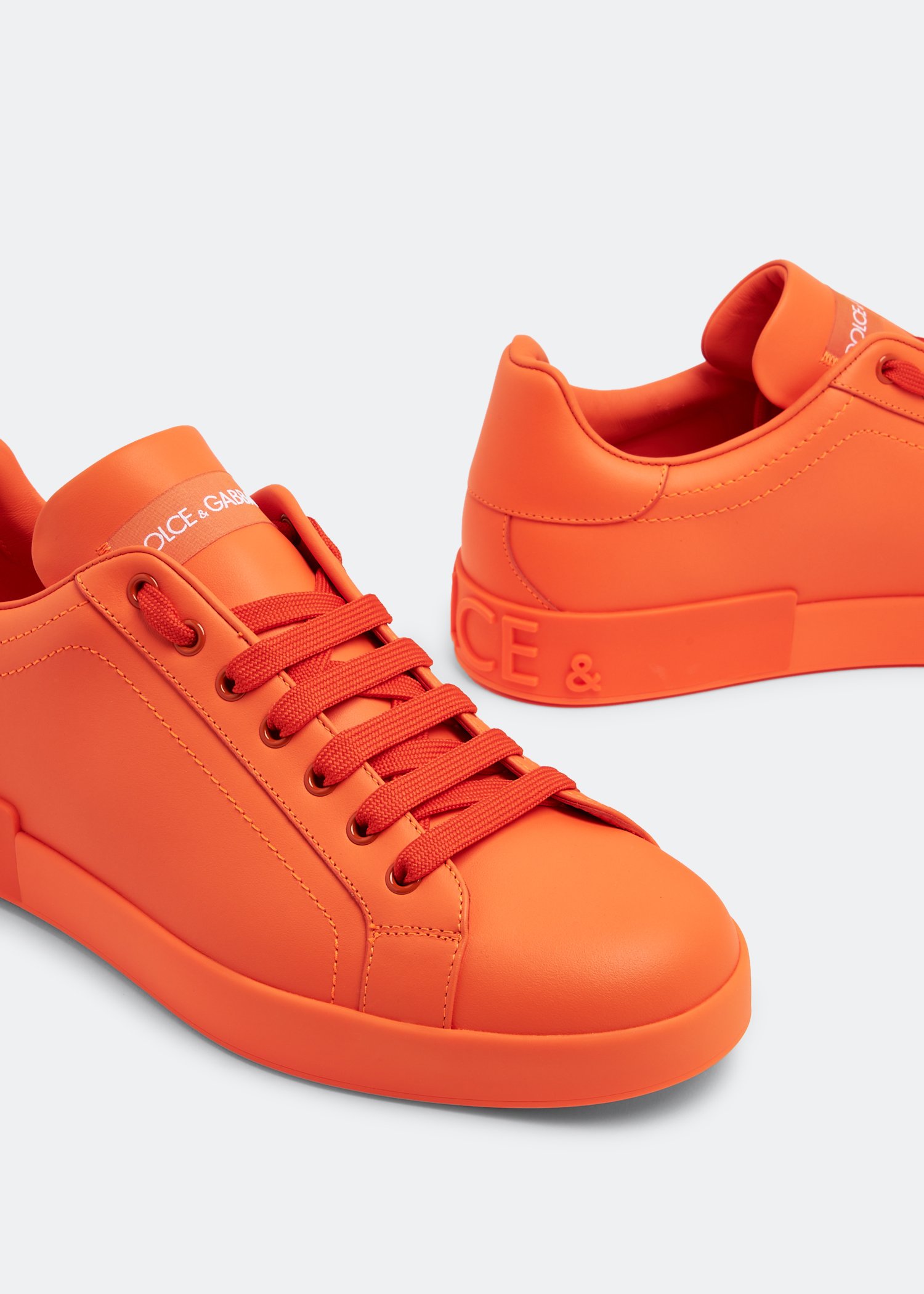 Dolce gabbana orange sales sneakers